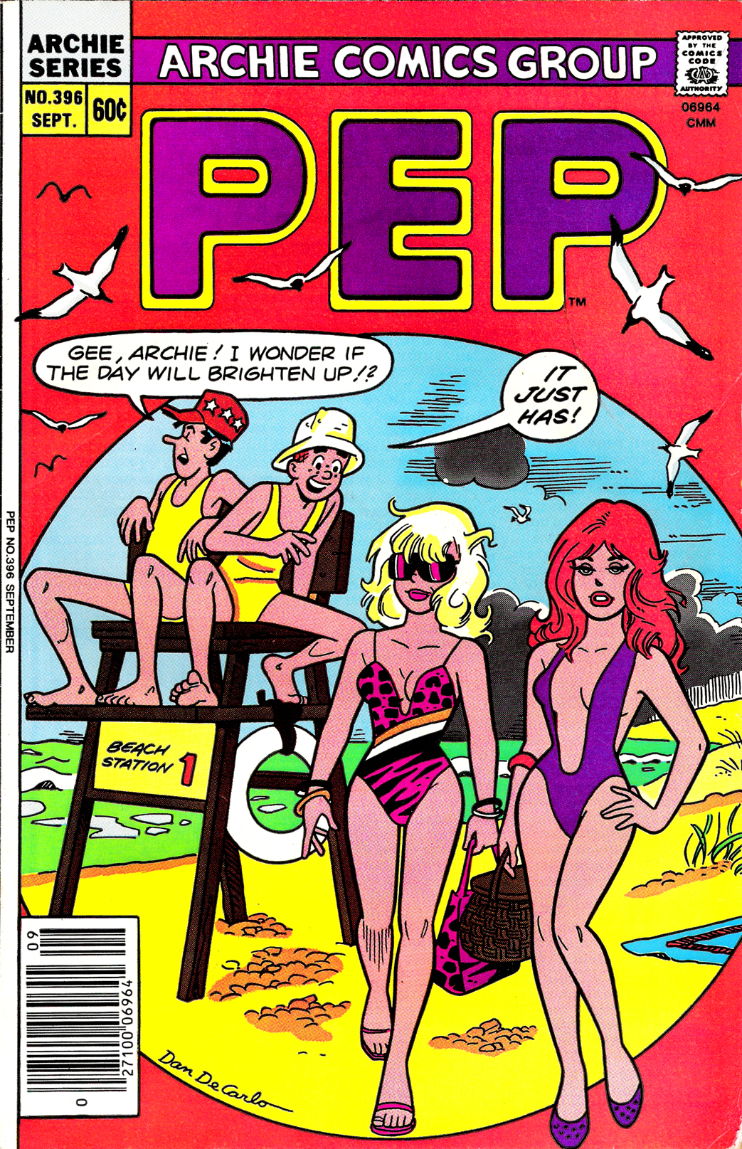 Read online Pep Comics comic -  Issue #396 - 1