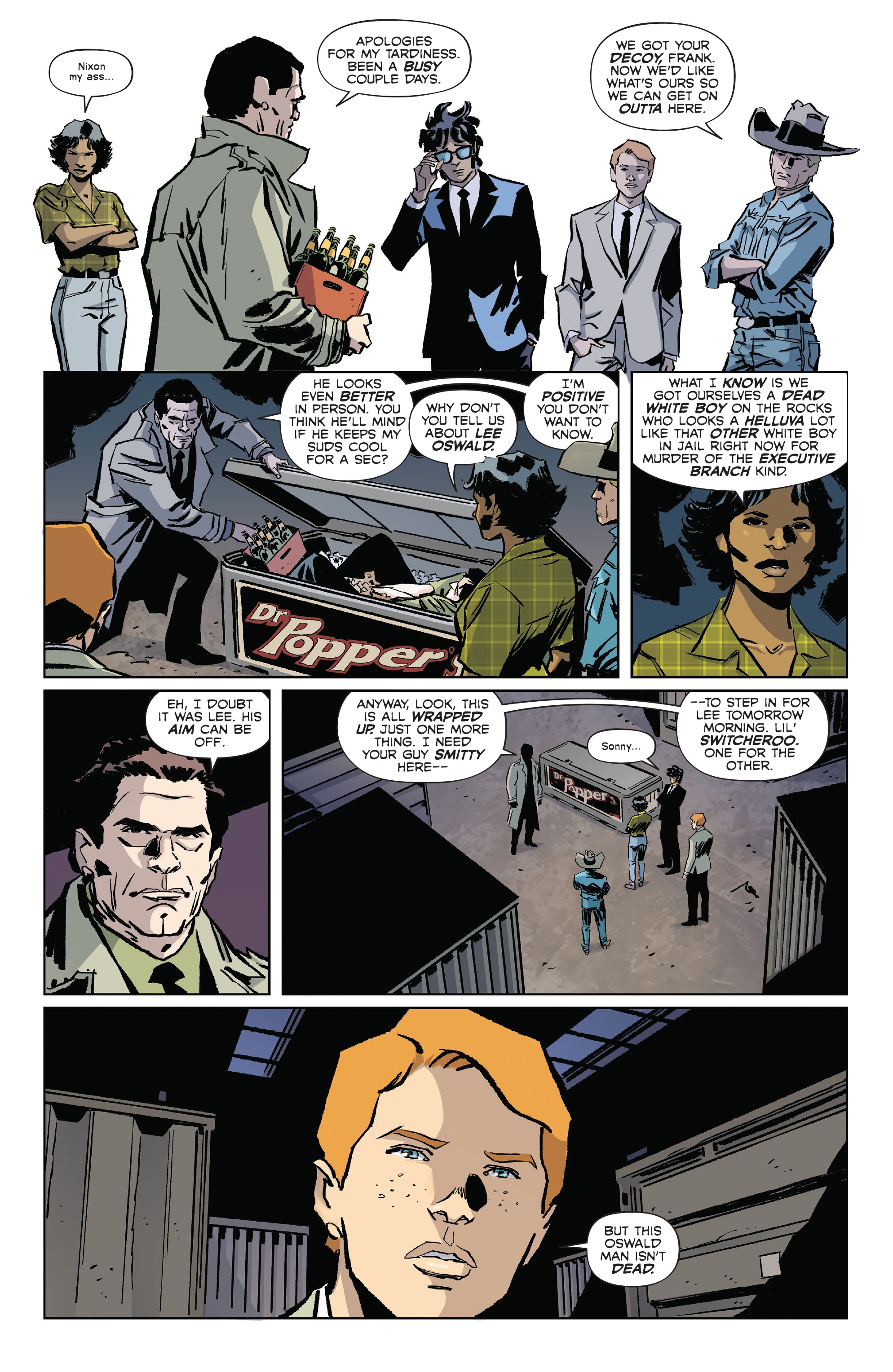 Read online Regarding the Matter of Oswald's Body comic -  Issue #3 - 8