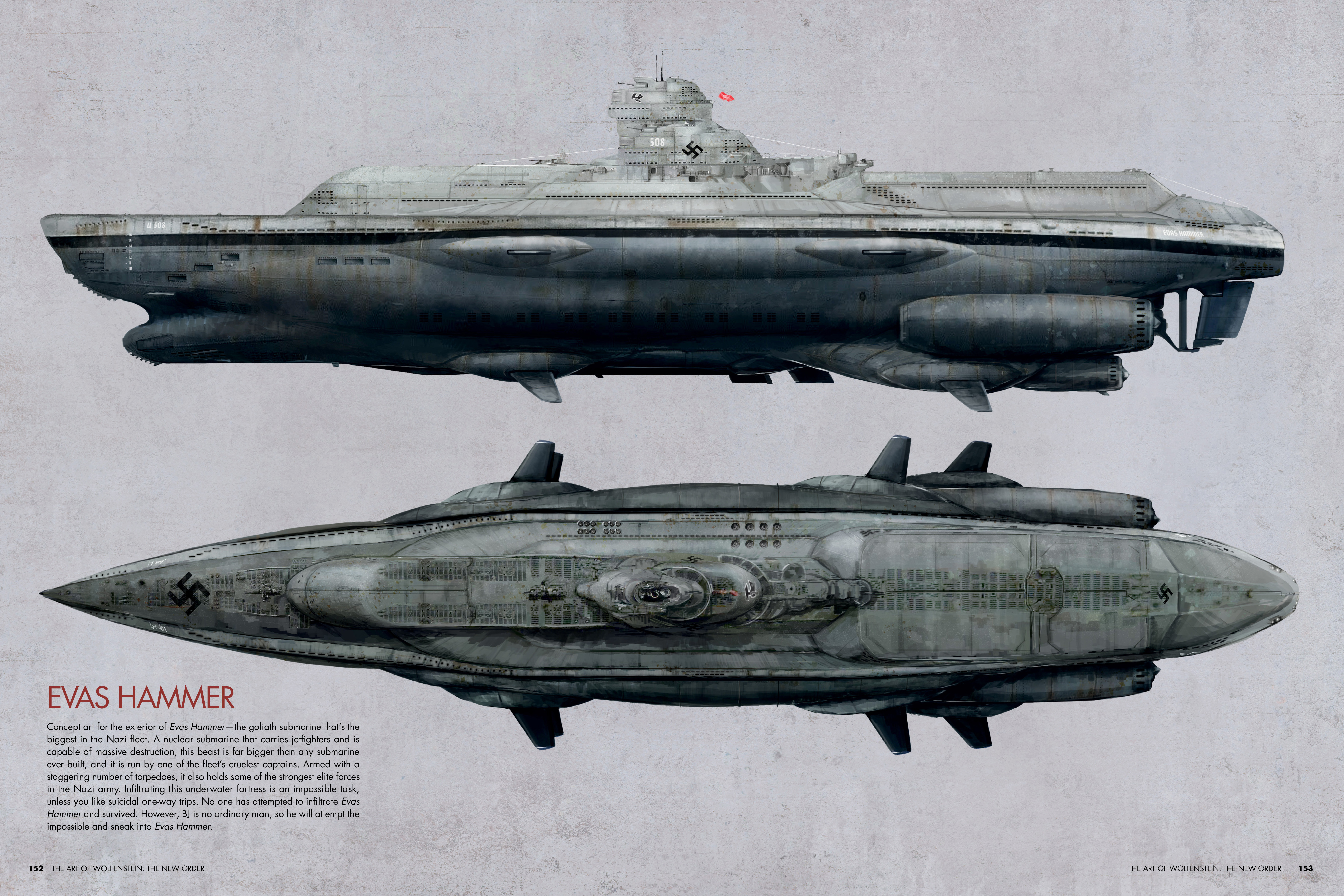 Read online The Art of Wolfenstein: The New Order comic -  Issue # TPB (Part 2) - 40