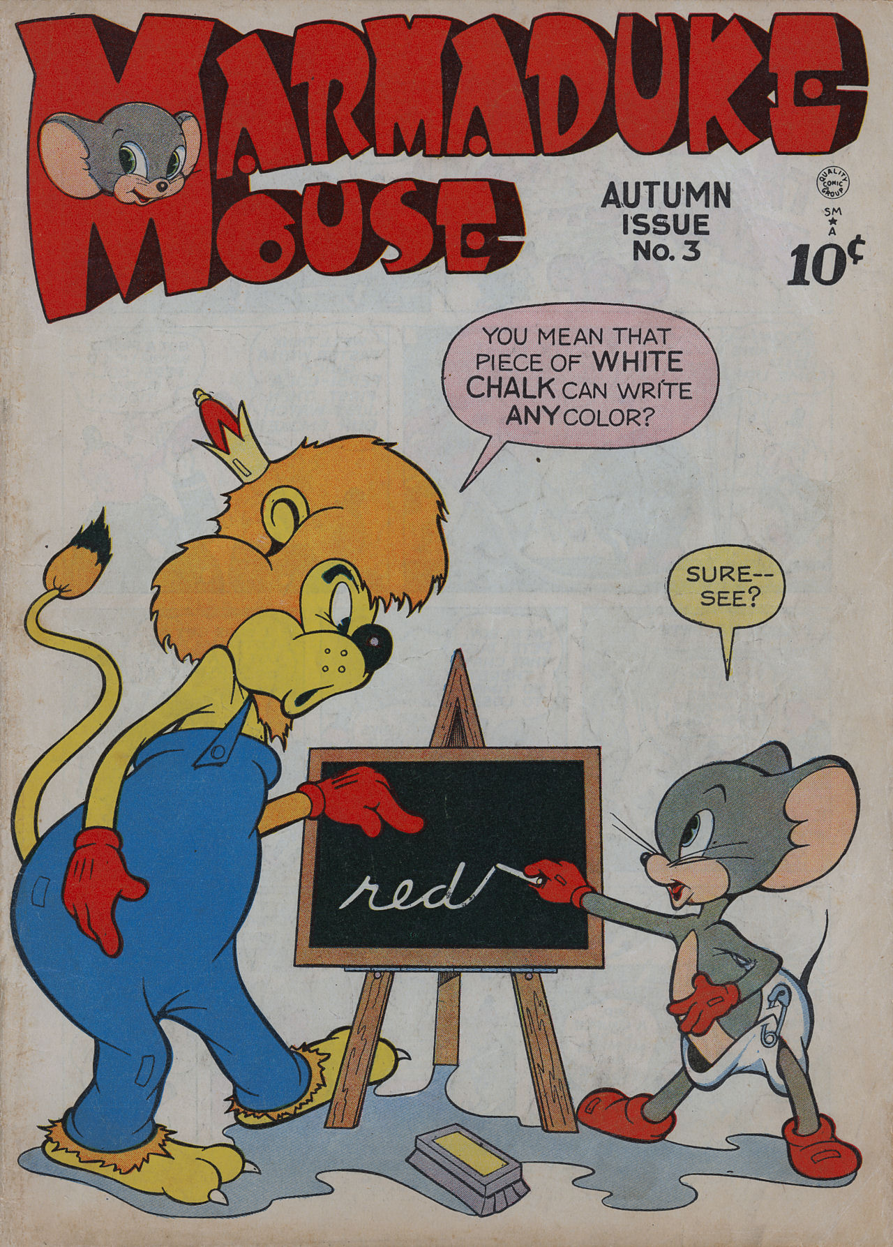 Read online Marmaduke Mouse comic -  Issue #3 - 1