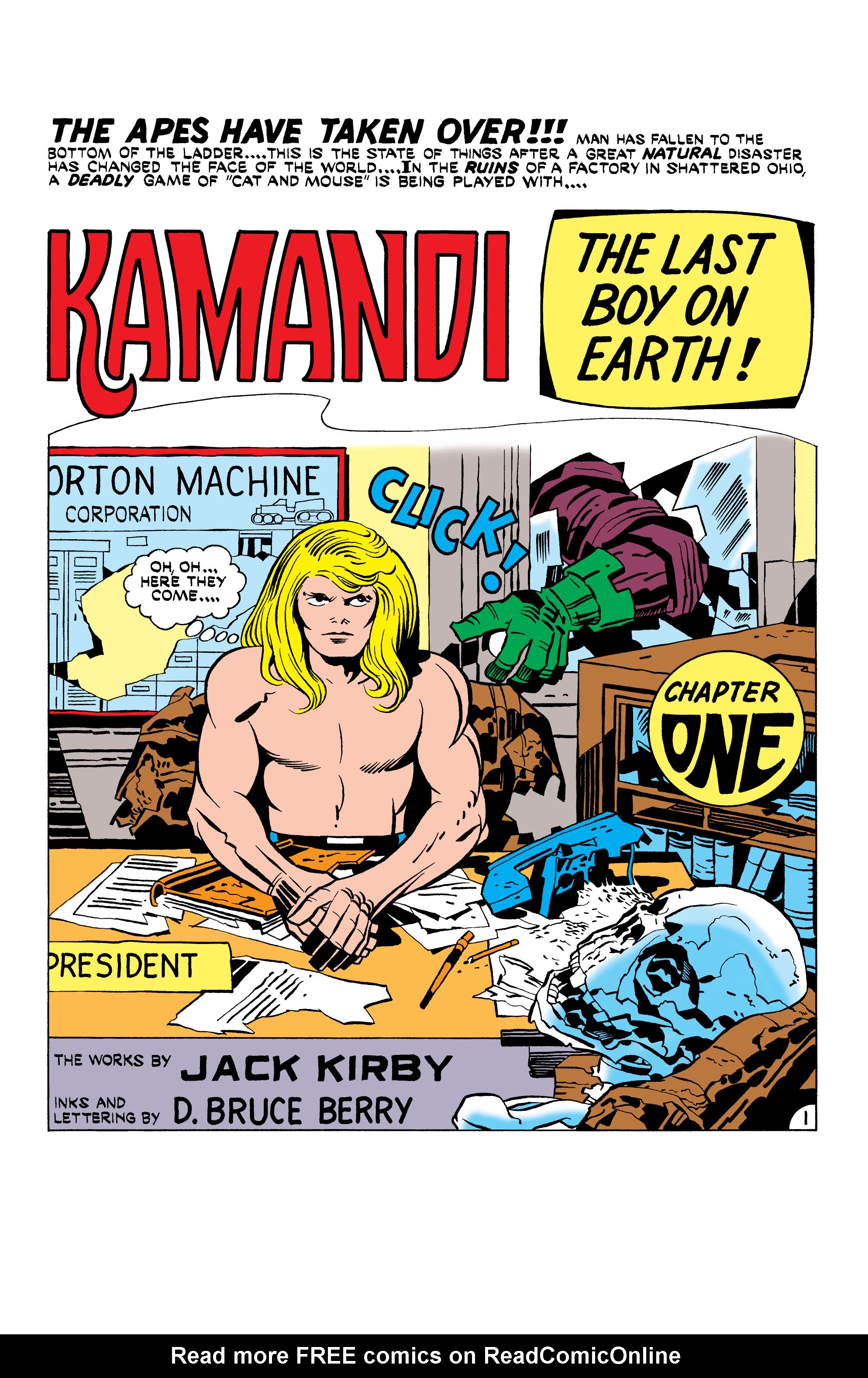 Read online Kamandi, The Last Boy On Earth comic -  Issue #18 - 2