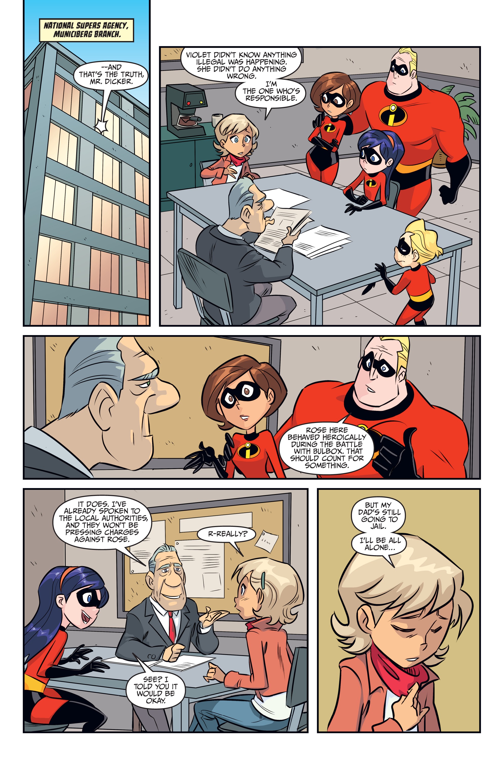 Read online Disney•PIXAR The Incredibles 2: Secret Identities comic -  Issue #3 - 16