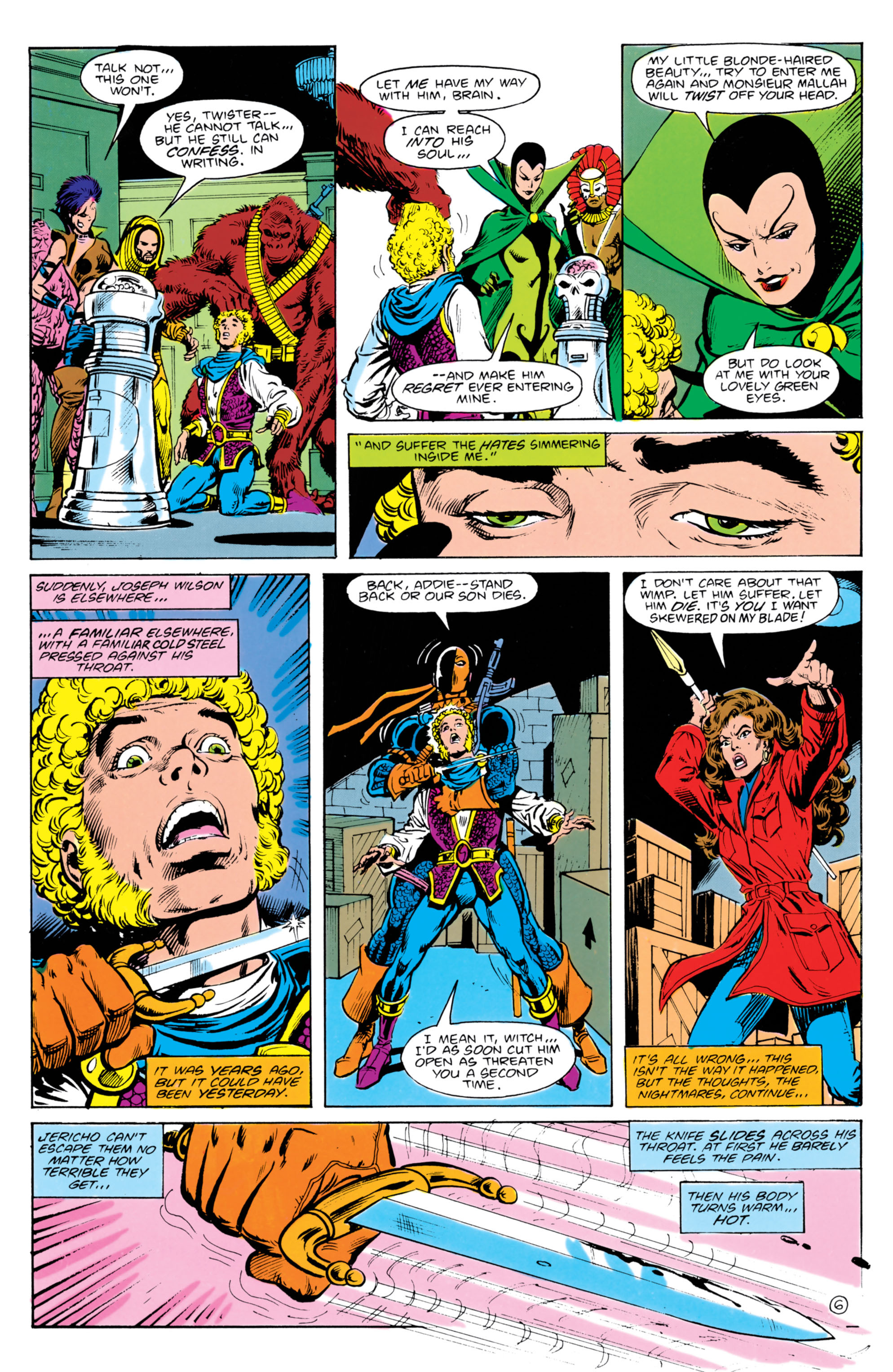 Read online The New Teen Titans (1984) comic -  Issue #27 - 7