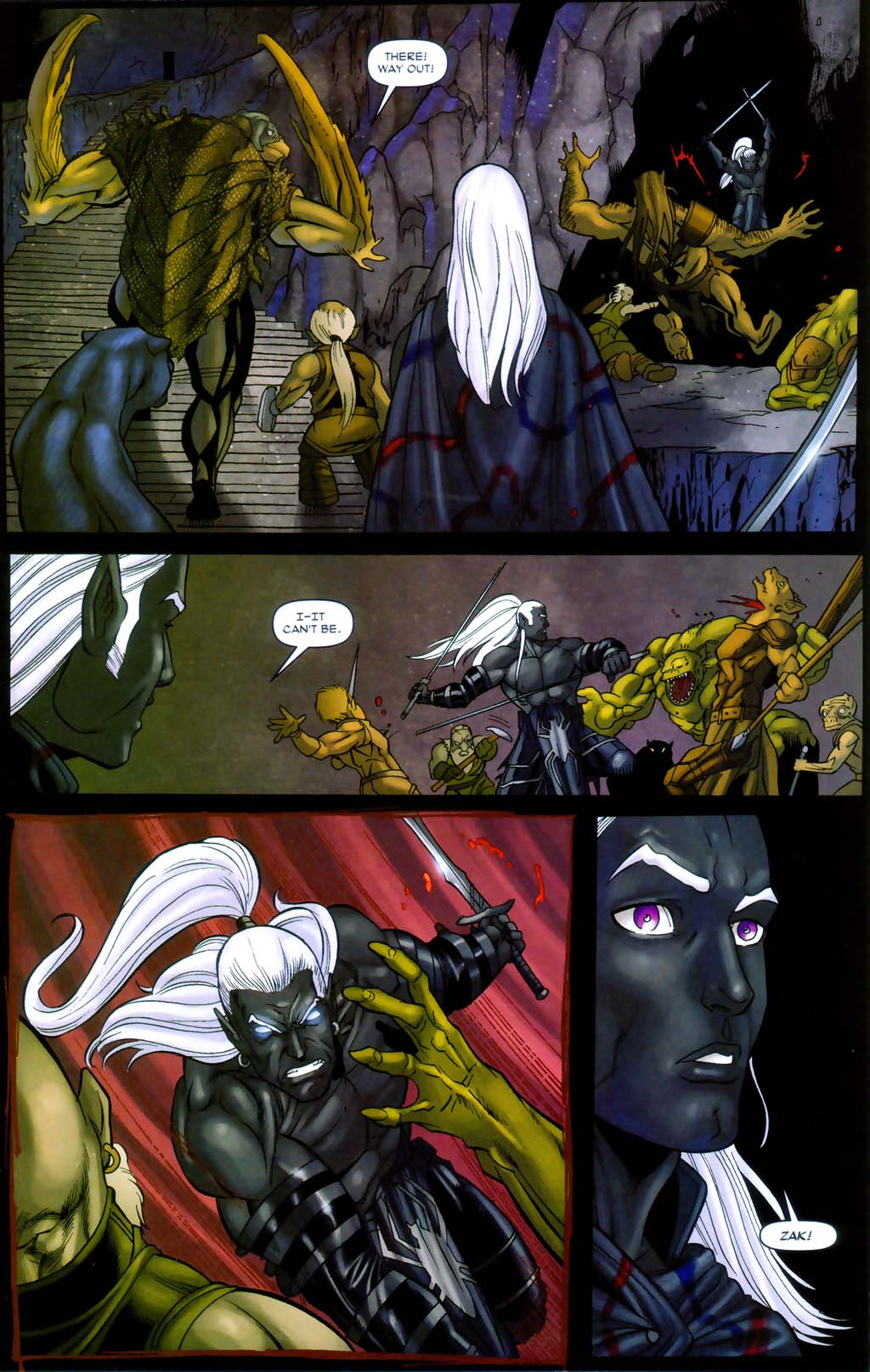 Read online Forgotten Realms: Exile comic -  Issue #3 - 22