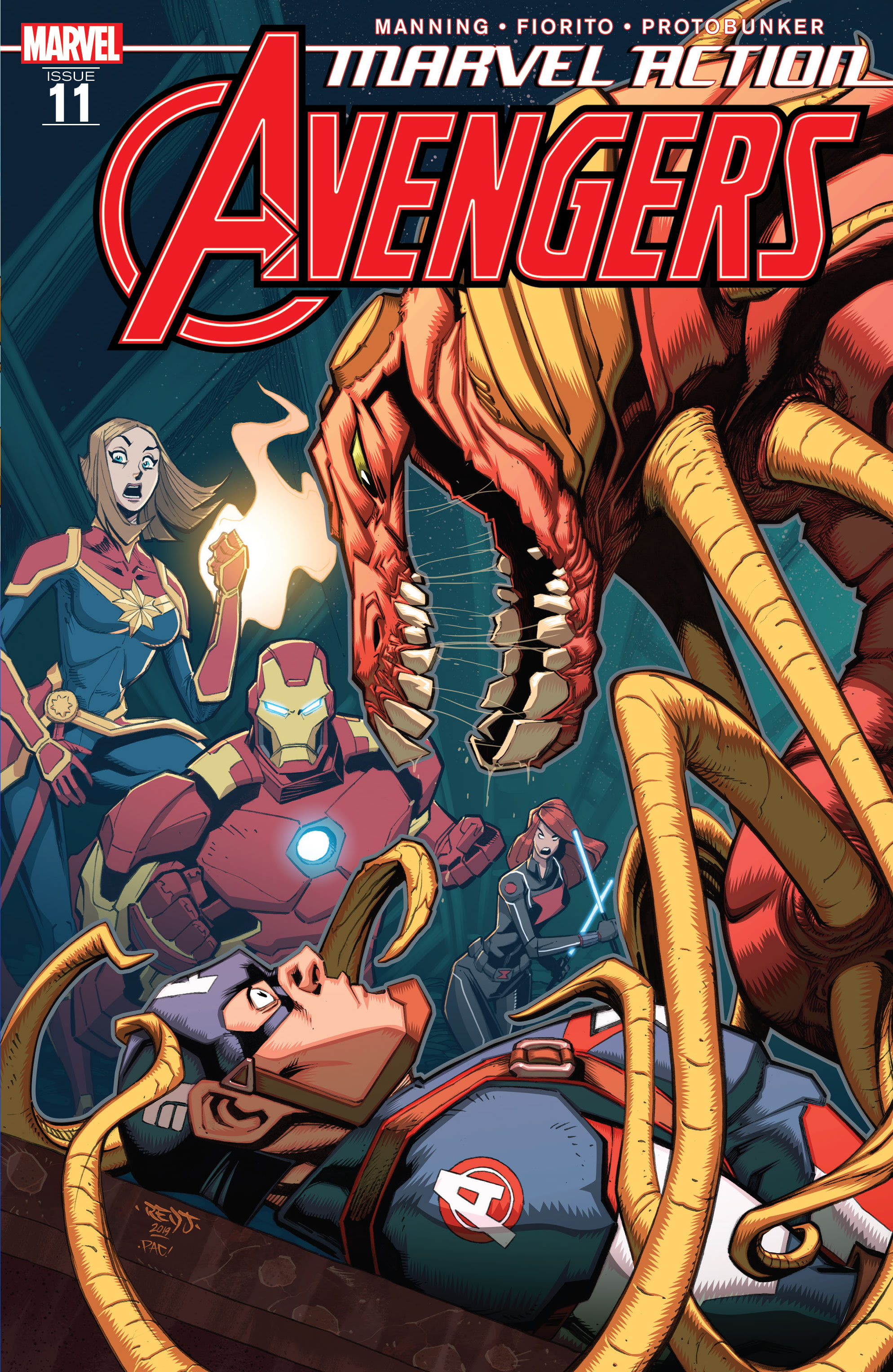 Read online Marvel Action: Avengers comic -  Issue #11 - 1