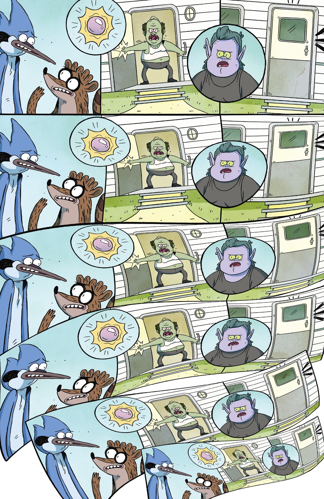 Read online Regular Show: 25 Years Later comic -  Issue #3 - 23