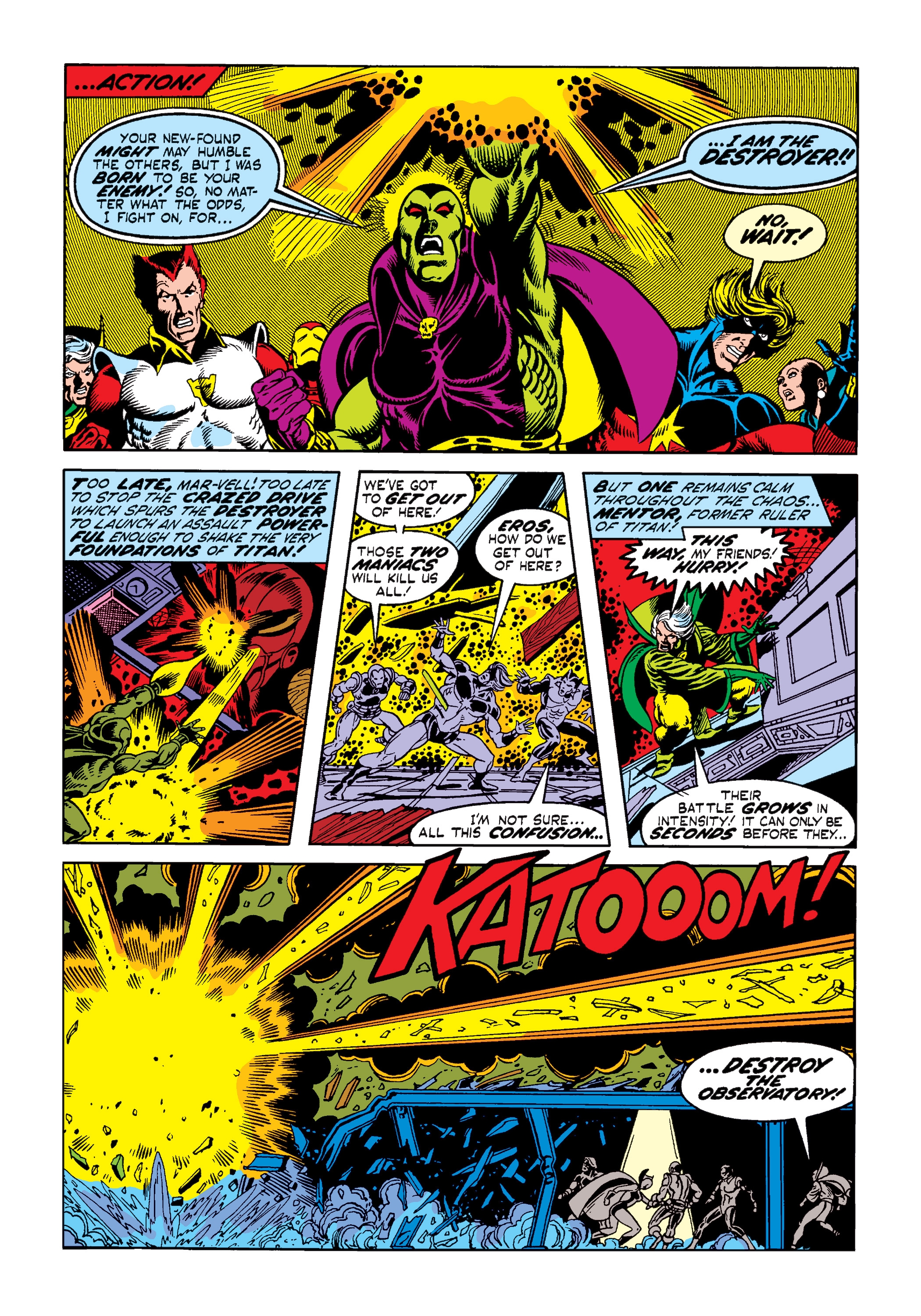 Read online Marvel Masterworks: Captain Marvel comic -  Issue # TPB 3 (Part 3) - 35