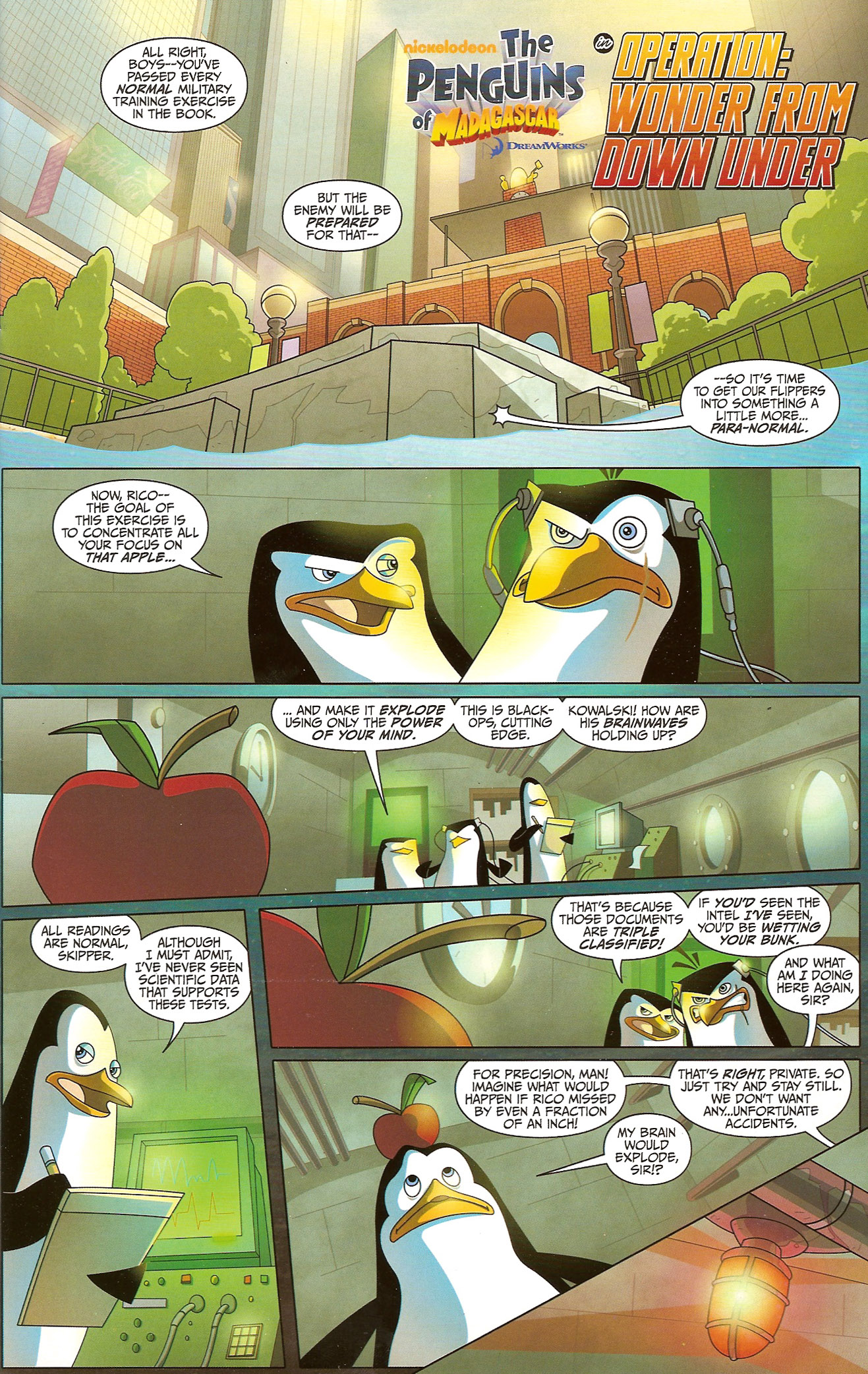 Read online Penguins of Madagascar comic -  Issue #1 - 3