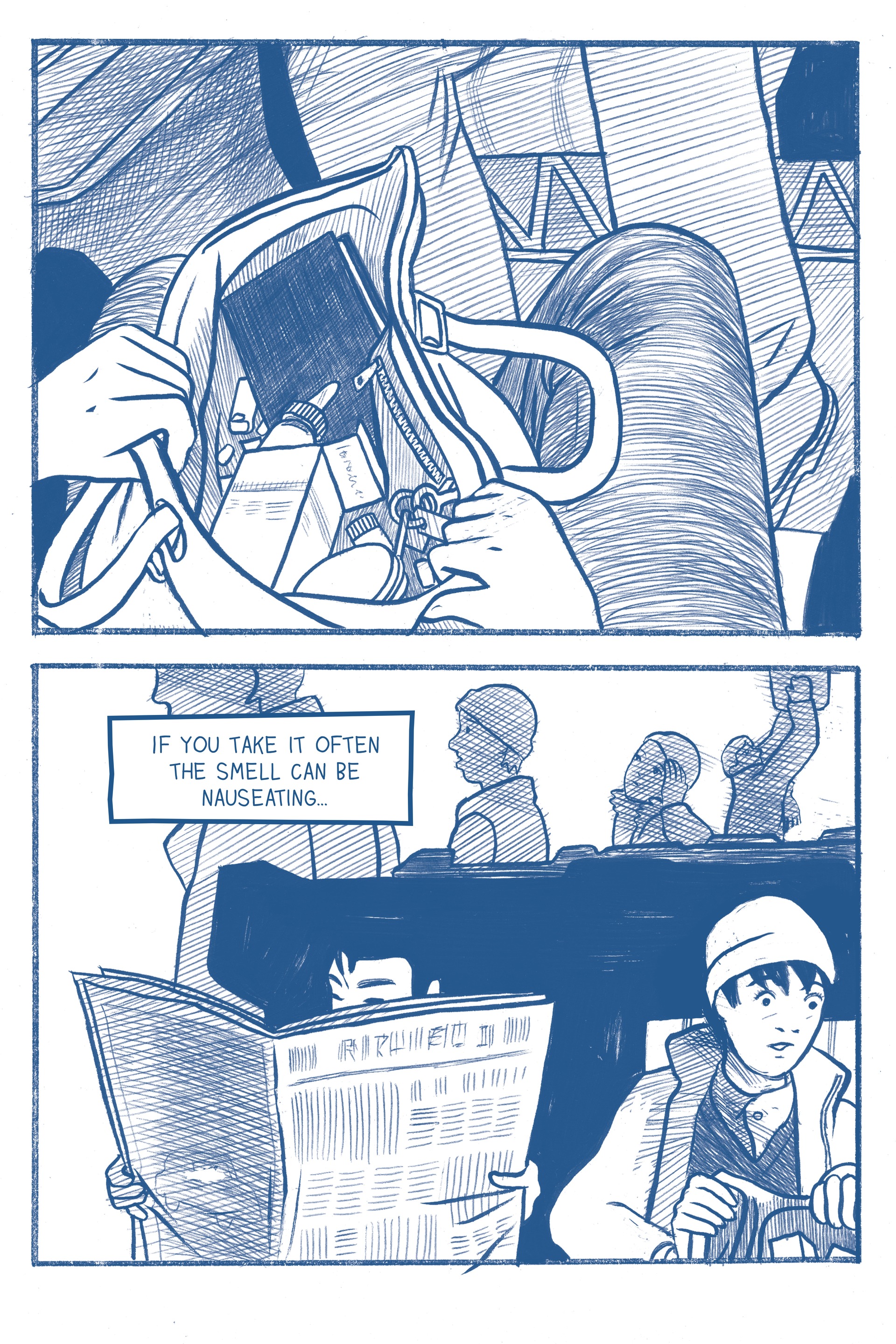 Read online When Everything Turned Blue comic -  Issue # TPB - 44