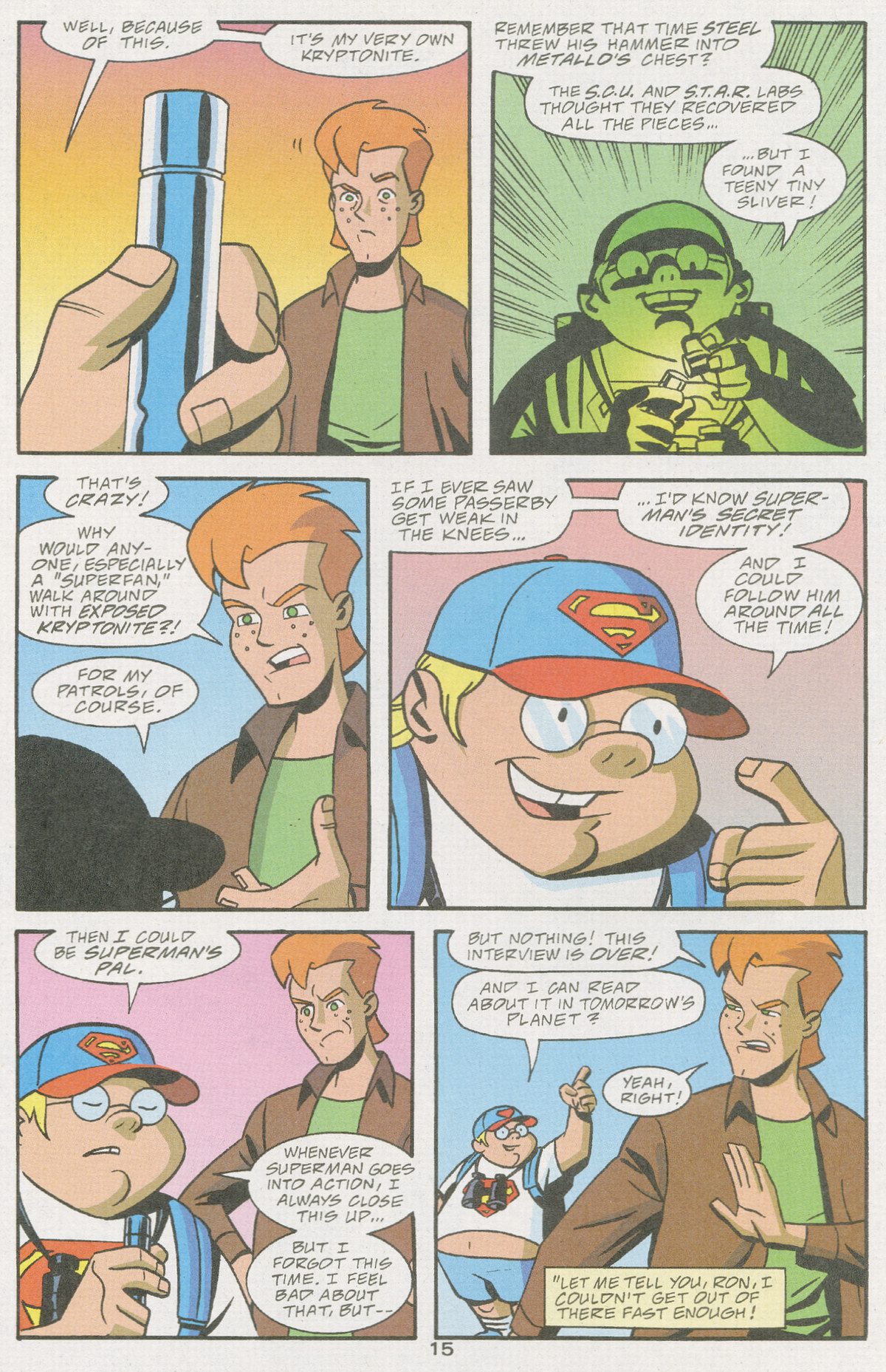 Read online Superman Adventures comic -  Issue #57 - 16