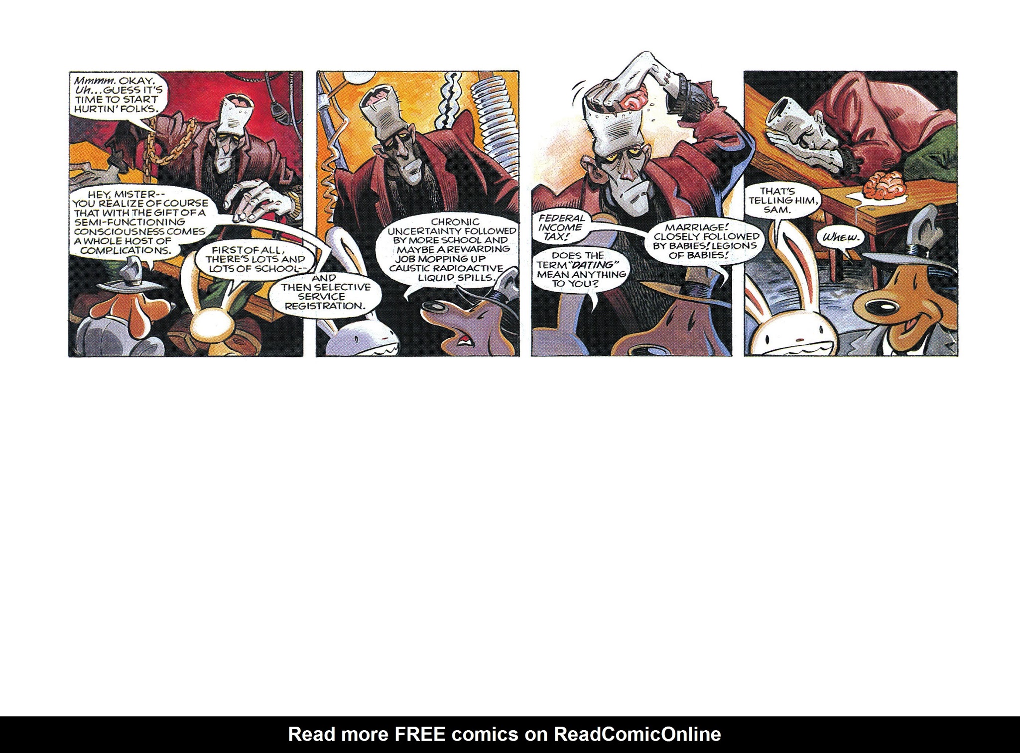 Read online Sam & Max Surfin' The Highway comic -  Issue # TPB - 166