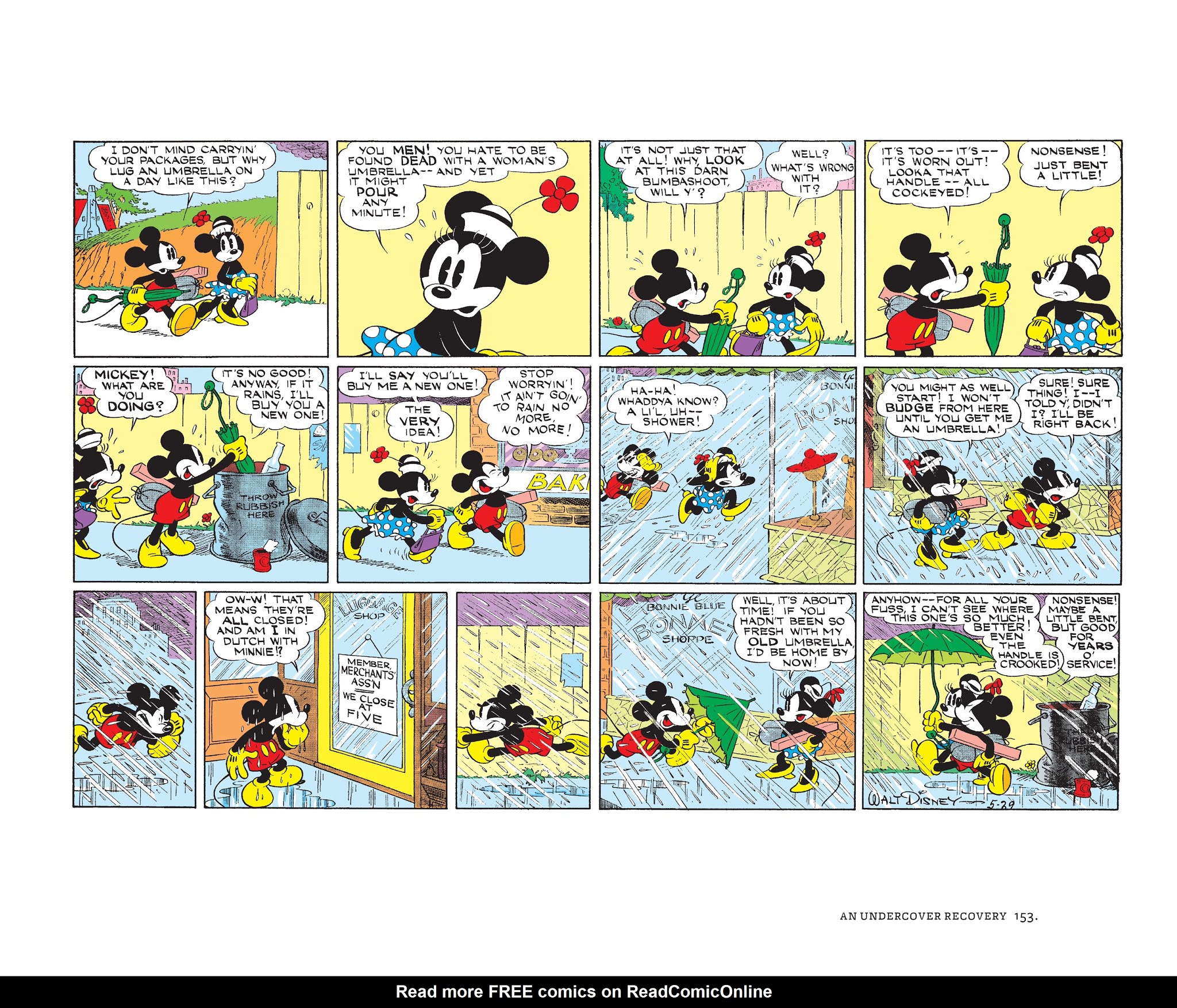 Read online Walt Disney's Mickey Mouse Color Sundays comic -  Issue # TPB 2 (Part 2) - 53