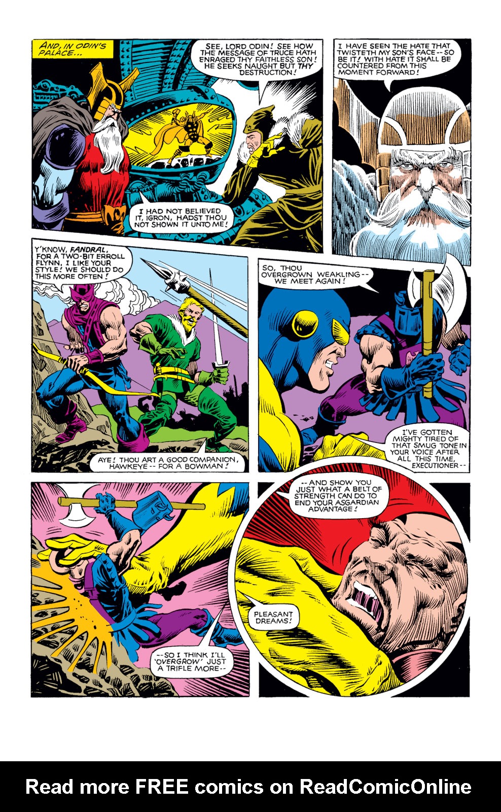Read online What If? (1977) comic -  Issue #25 - Thor and the Avengers battled the gods - 23