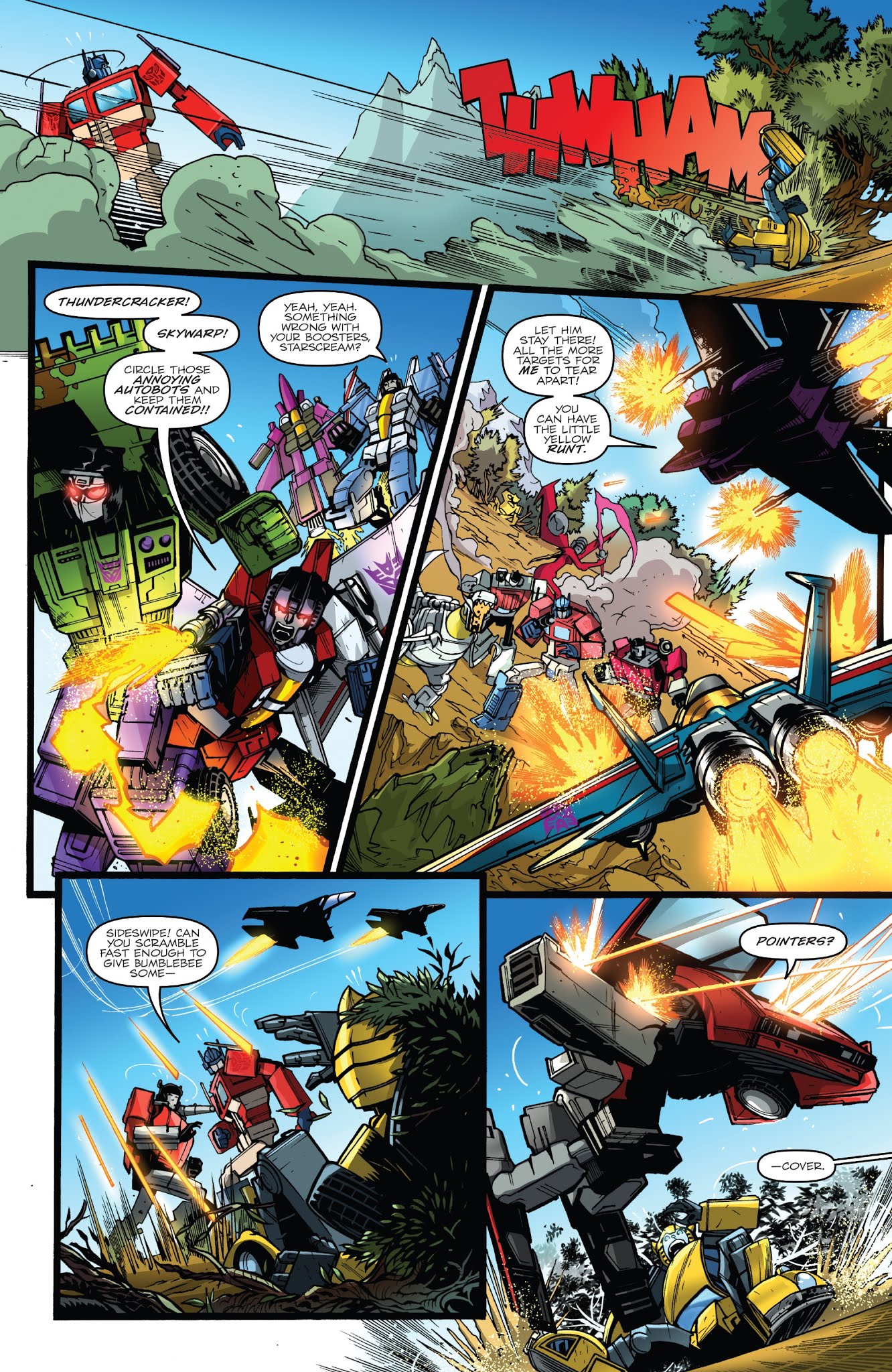 Read online Transformers: Bumblebee-Go For the Gold comic -  Issue # Full - 6