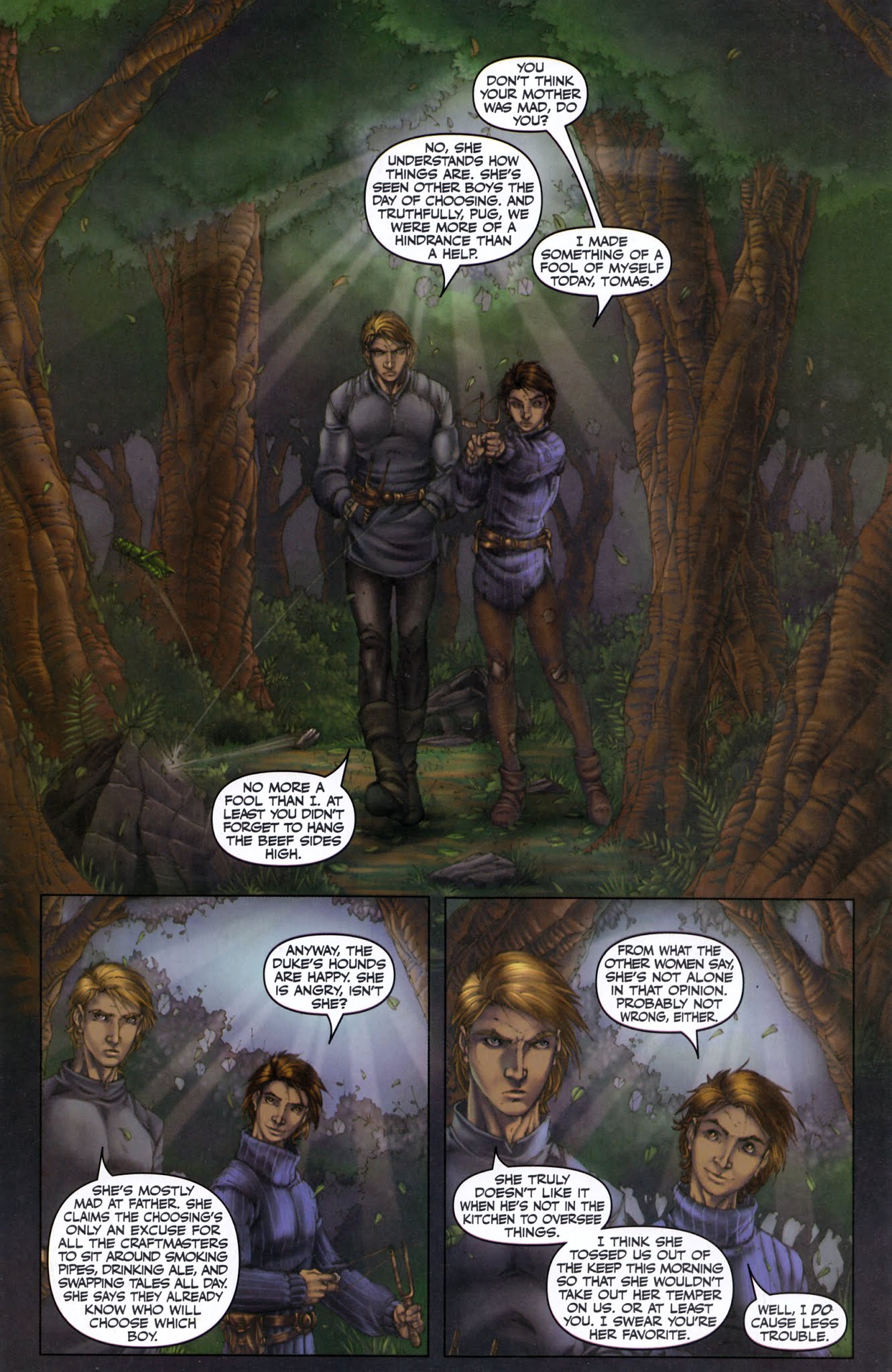 Read online Magician: Apprentice comic -  Issue #2 - 4