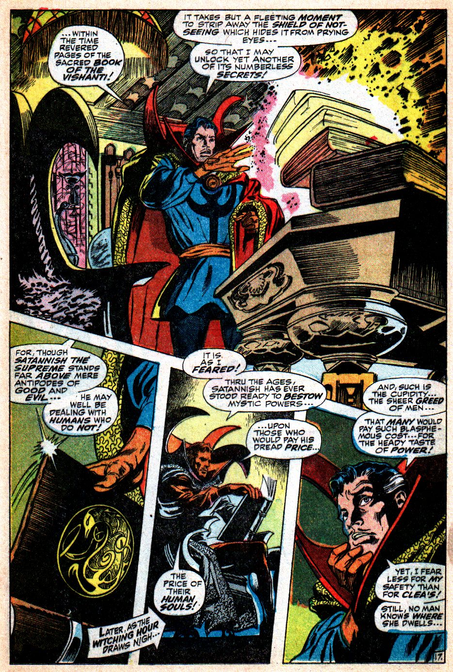 Read online Marvel Masterworks: Doctor Strange comic -  Issue # TPB 3 - 145