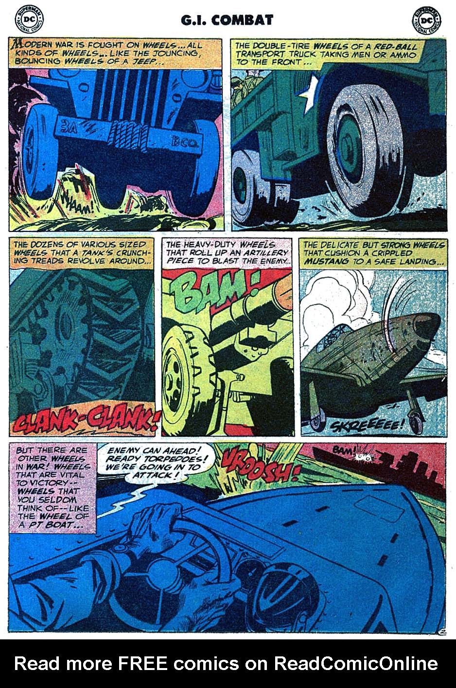 Read online G.I. Combat (1952) comic -  Issue #48 - 19