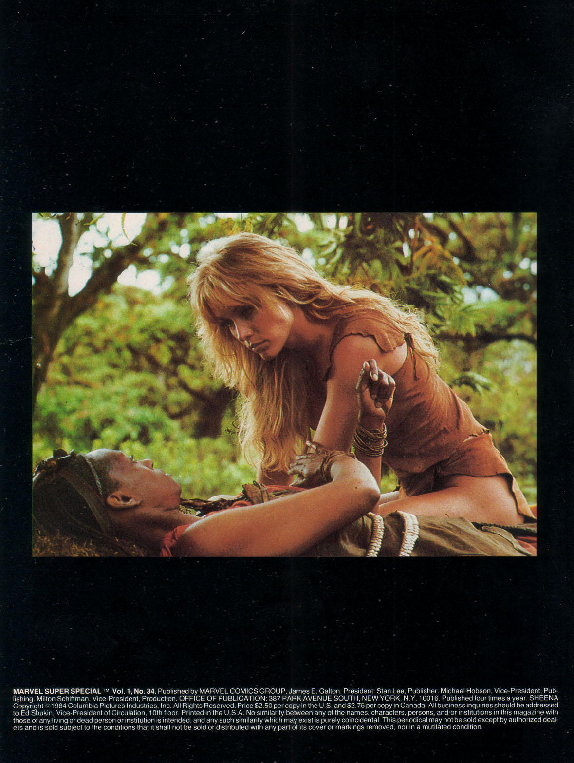 Read online Marvel Comics Super Special comic -  Issue #34 - 2