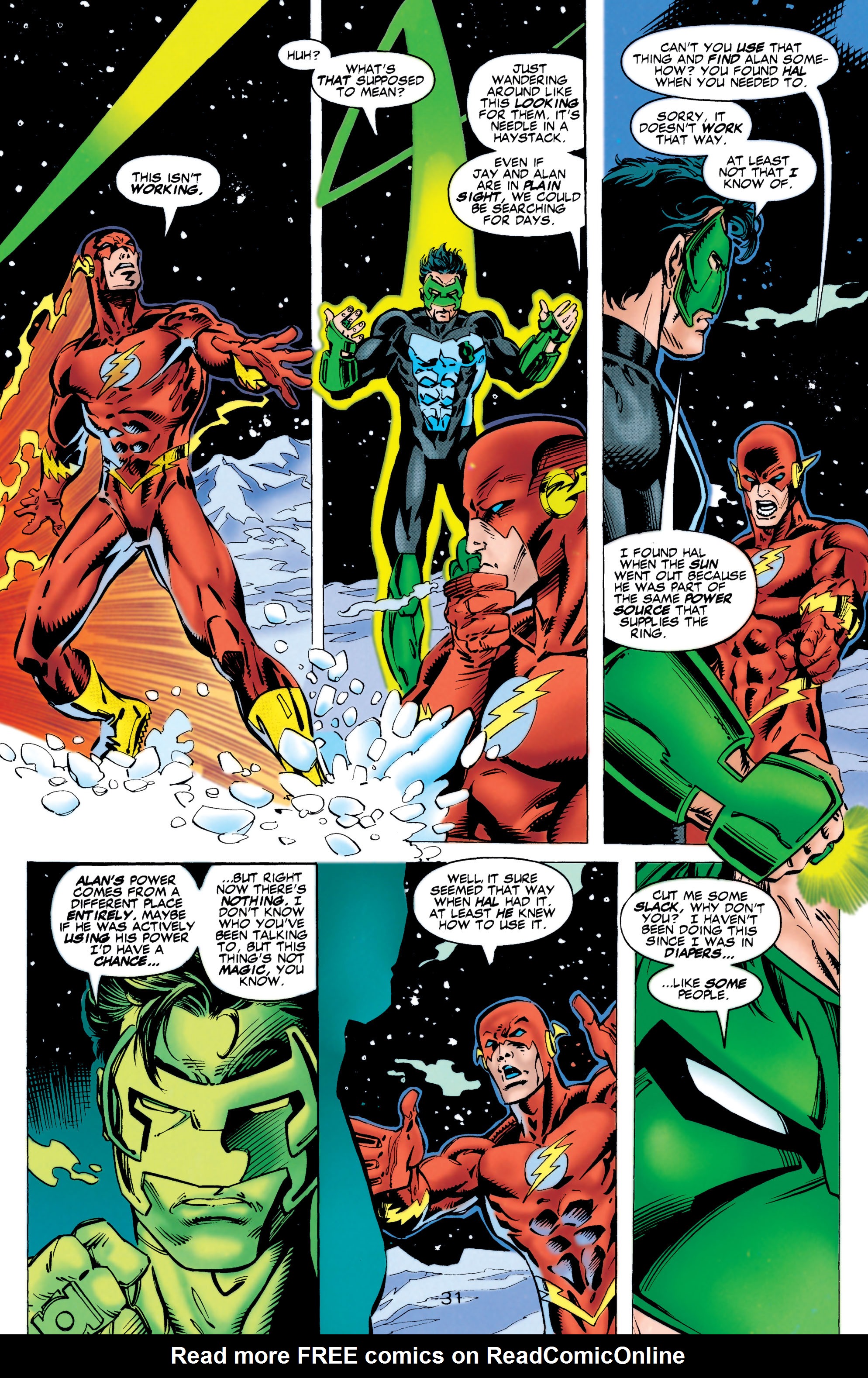 Read online Green Lantern/Flash: Faster Friends comic -  Issue # Full - 33