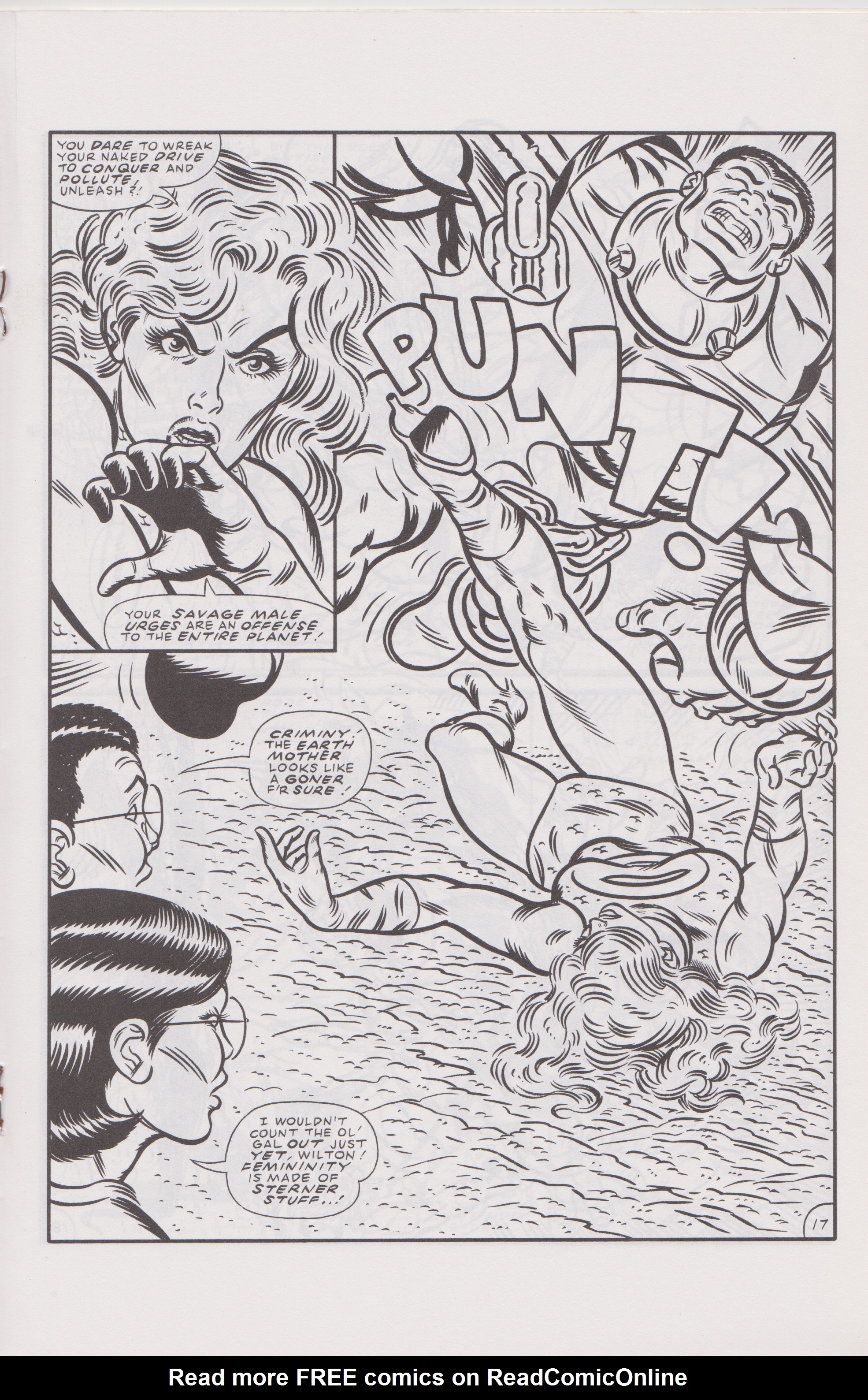 Read online Don Simpson's Bizarre Heroes comic -  Issue #6 - 19