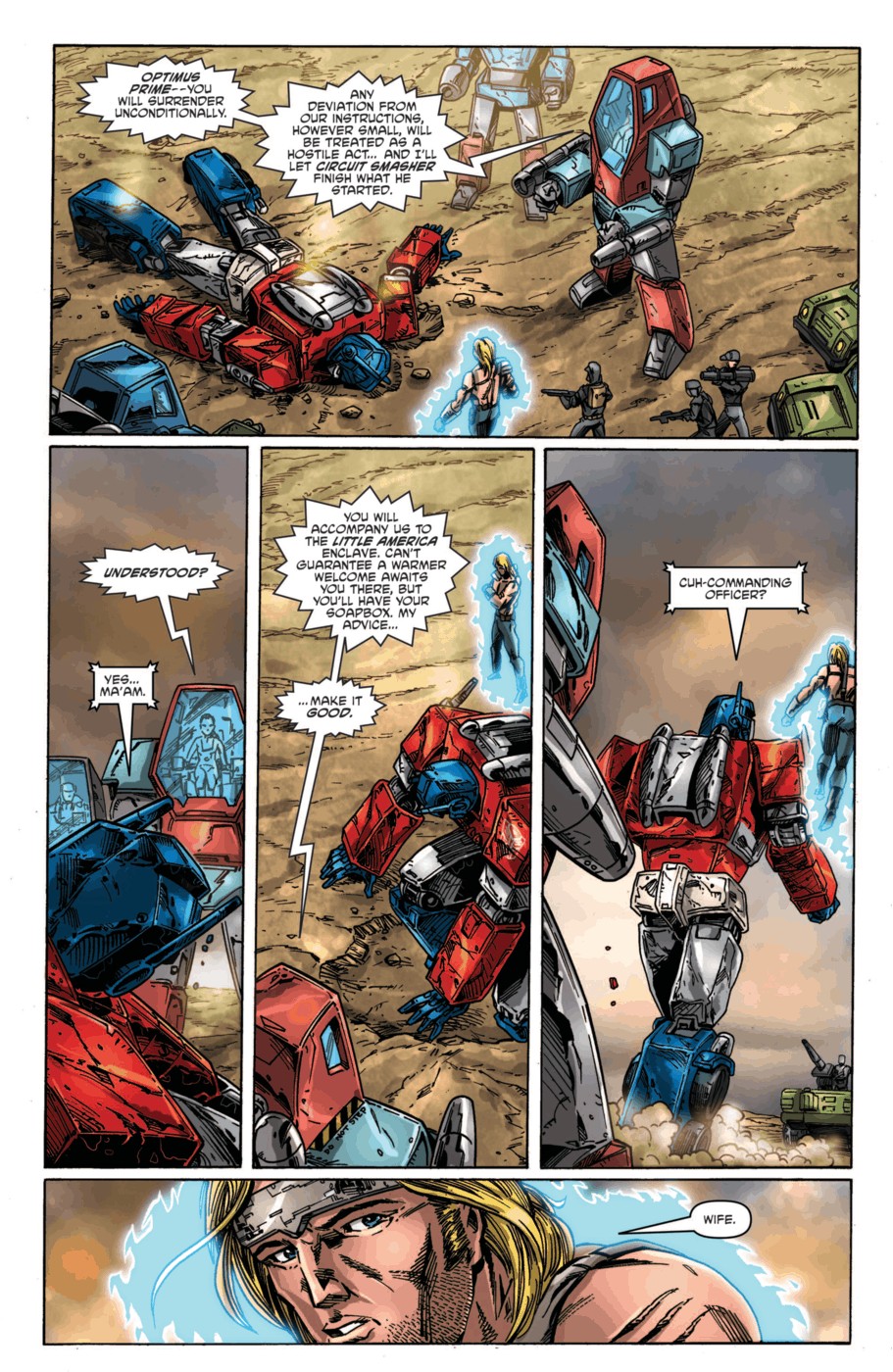 Read online The Transformers: Regeneration One comic -  Issue #92 - 7