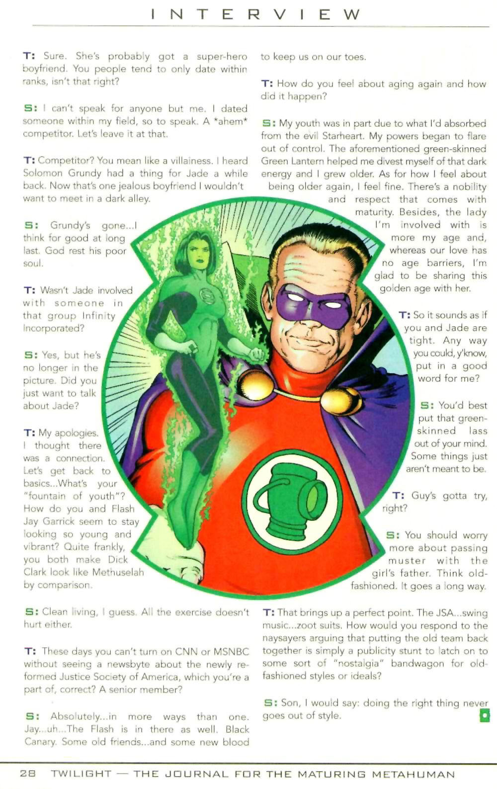 Read online Green Lantern Secret Files comic -  Issue #2 - 28