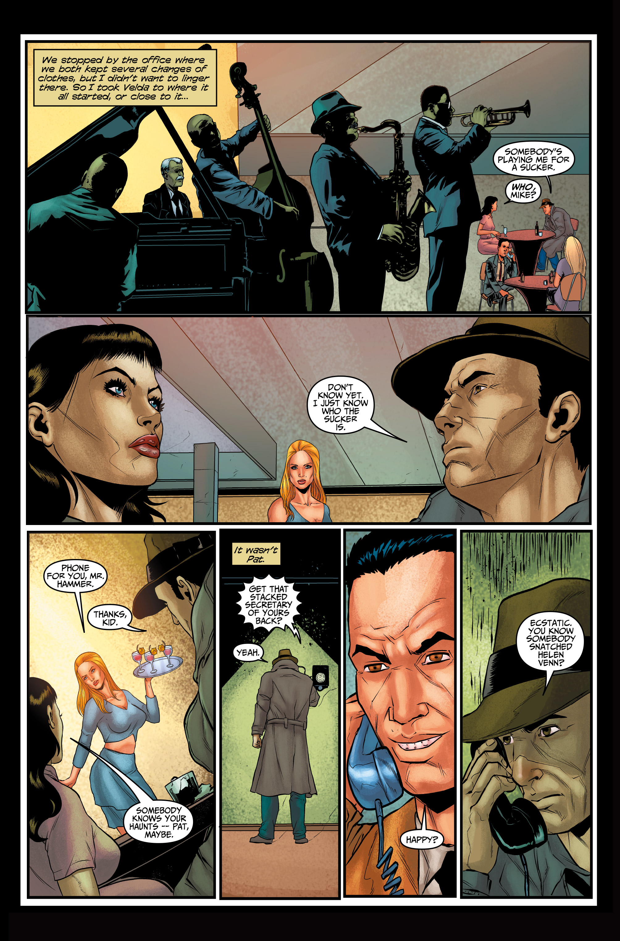 Read online Mickey Spillane's Mike Hammer comic -  Issue #4 - 6
