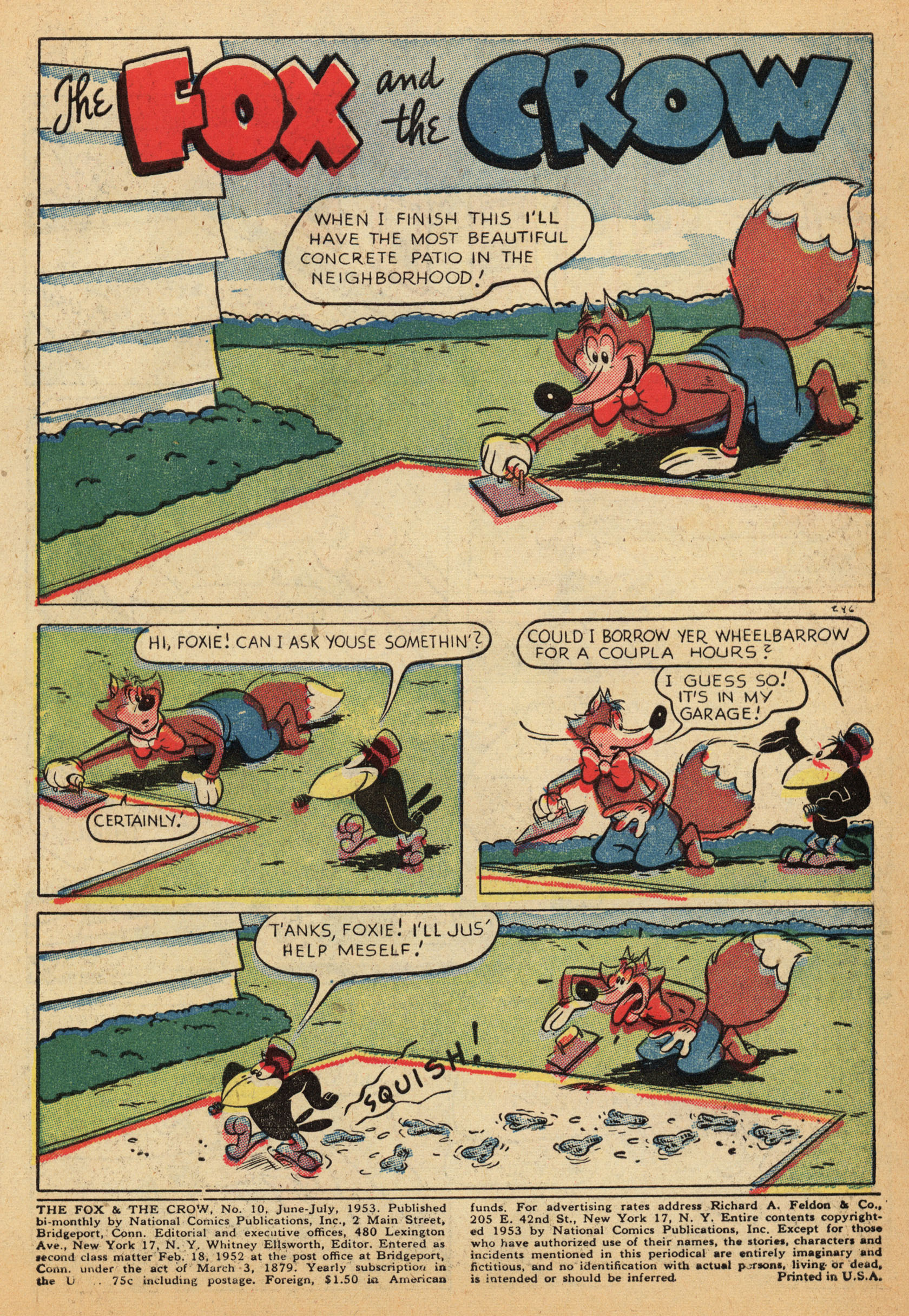 Read online The Fox and the Crow comic -  Issue #10 - 3
