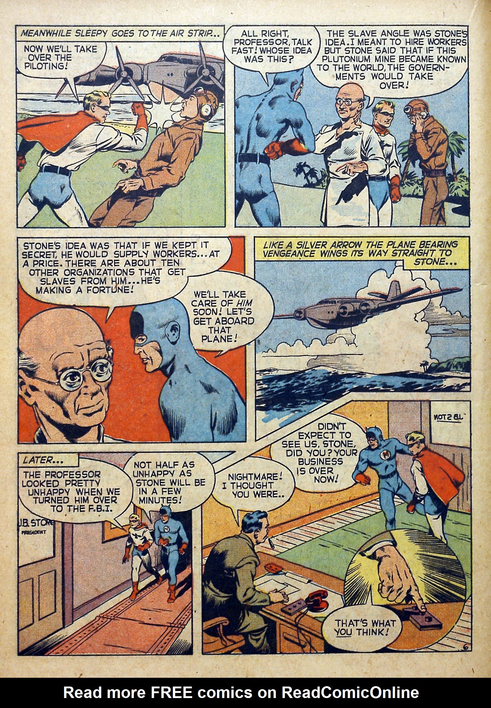 Read online Clue Comics comic -  Issue #12 - 26