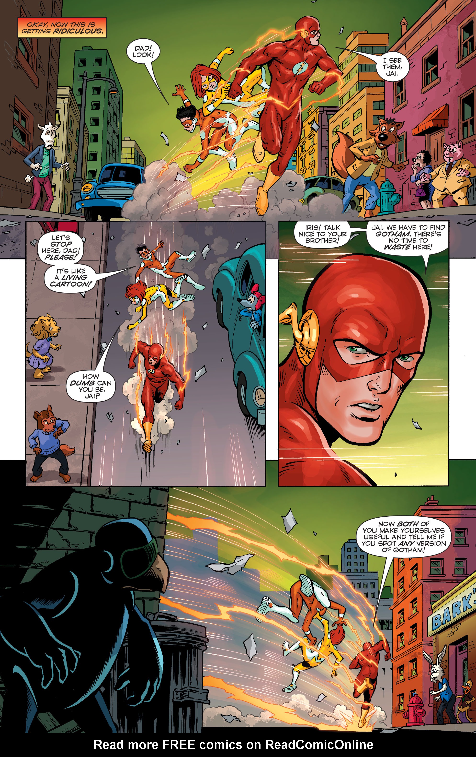 Read online Convergence Speed Force comic -  Issue #1 - 19