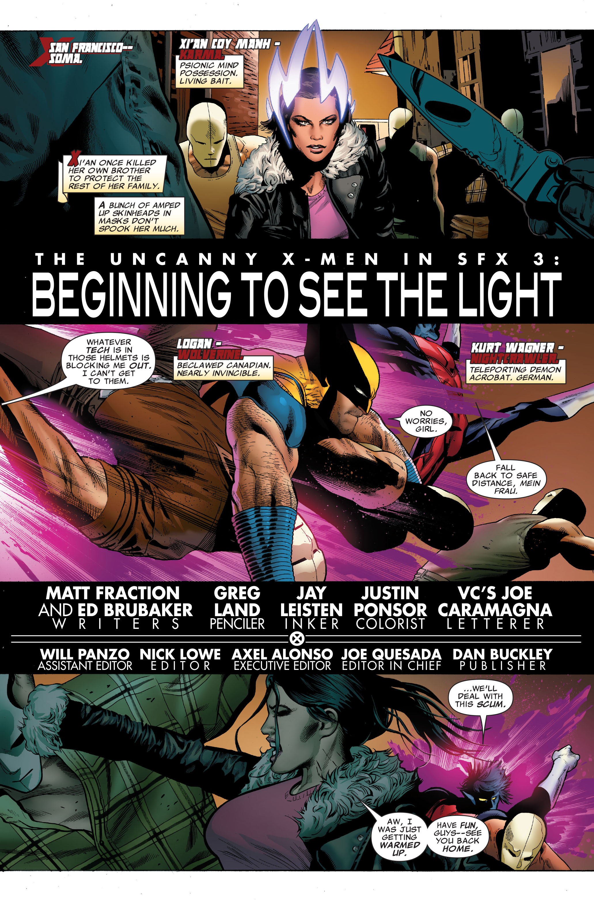 Read online Uncanny X-Men (1963) comic -  Issue #502 - 3