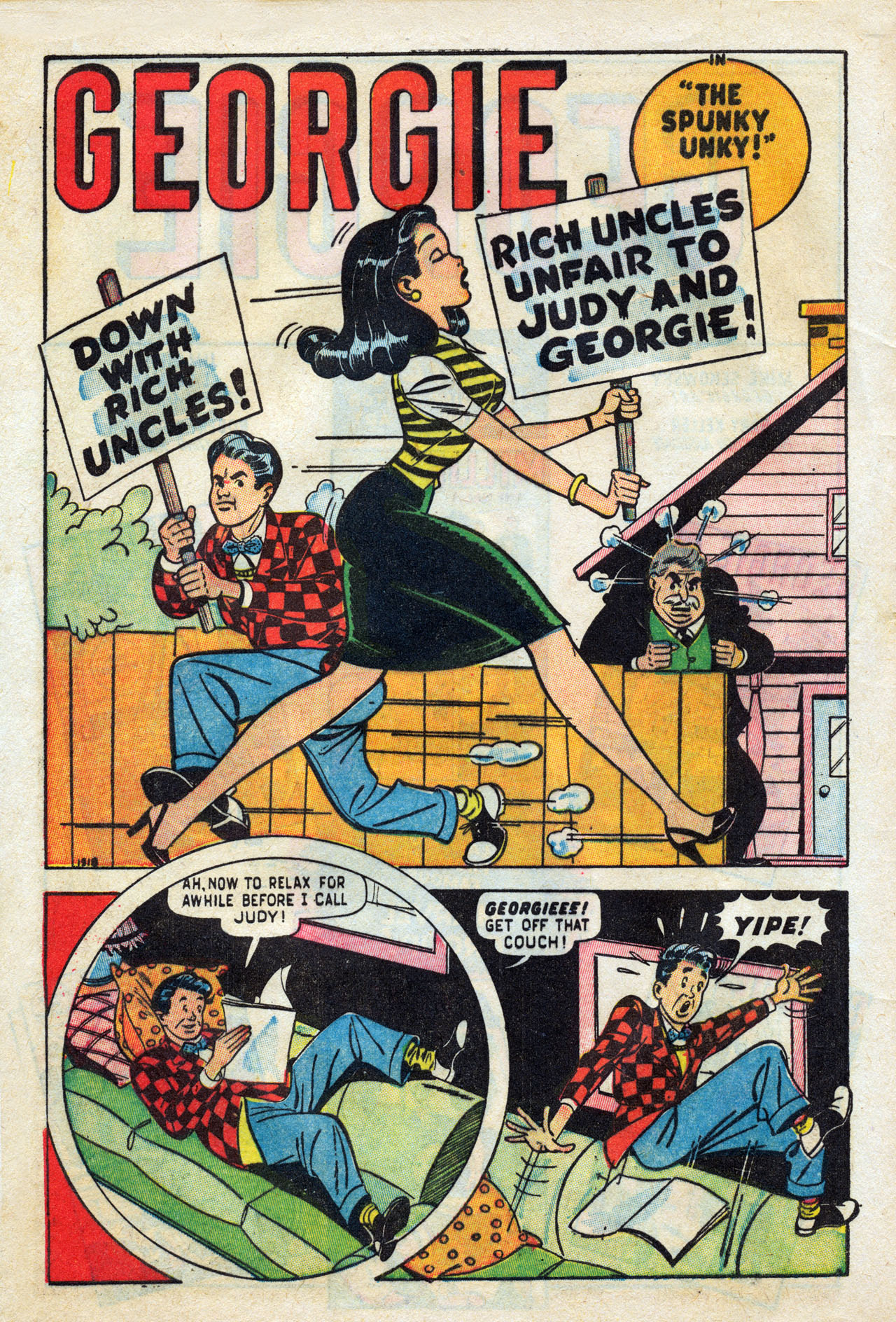 Read online Georgie Comics (1945) comic -  Issue #12 - 4