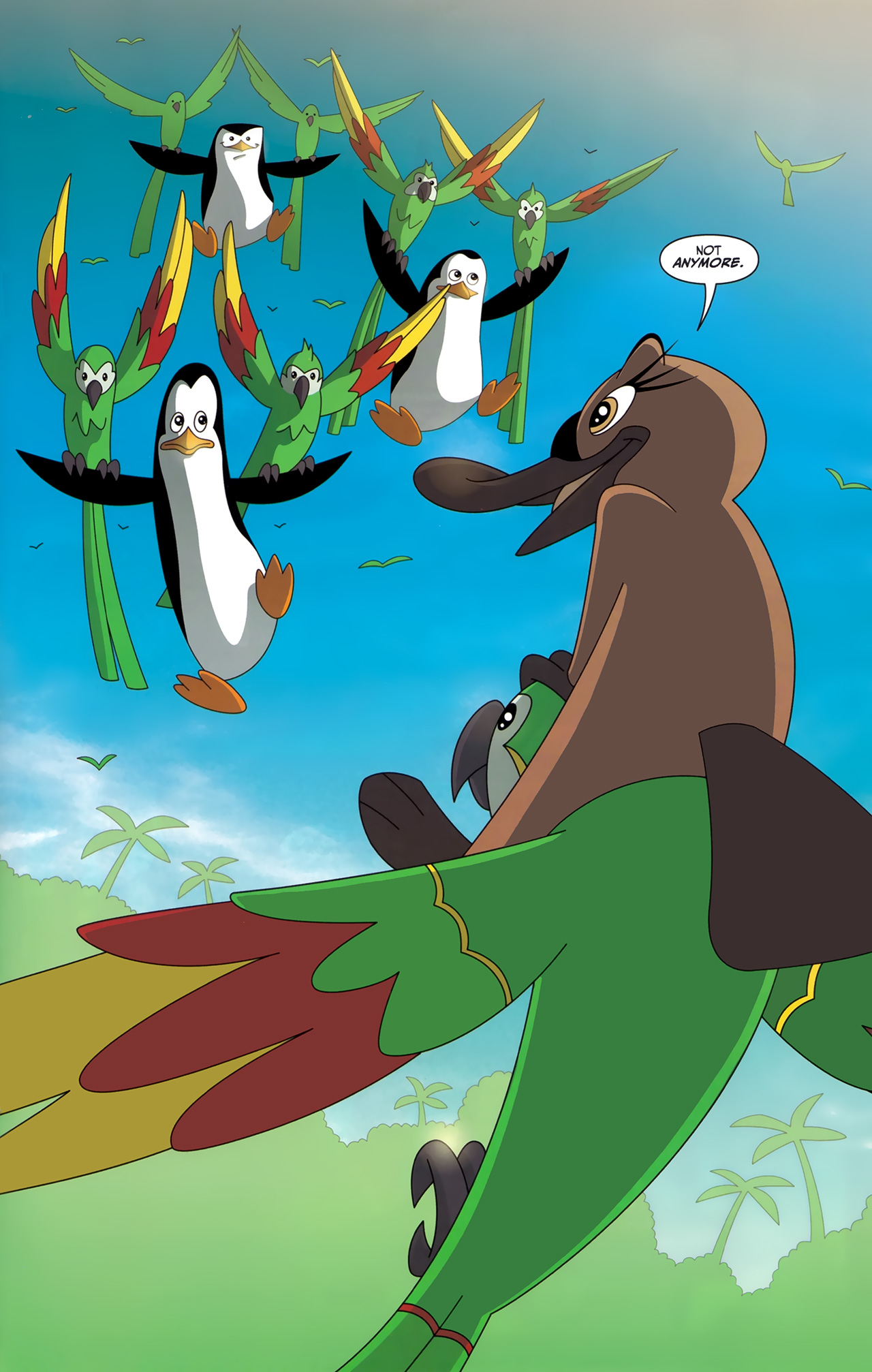 Read online Penguins of Madagascar comic -  Issue #2 - 18