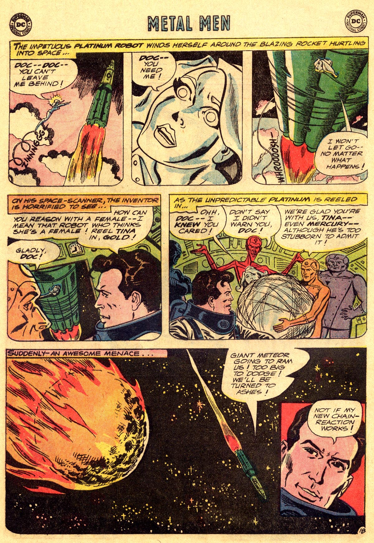 Read online Metal Men (1963) comic -  Issue #7 - 24
