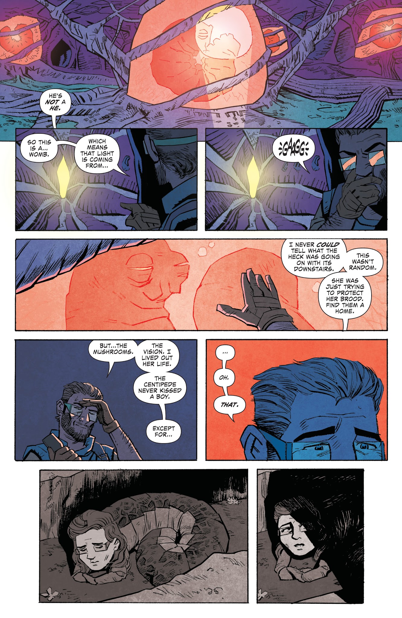 Read online Centipede comic -  Issue #5 - 16