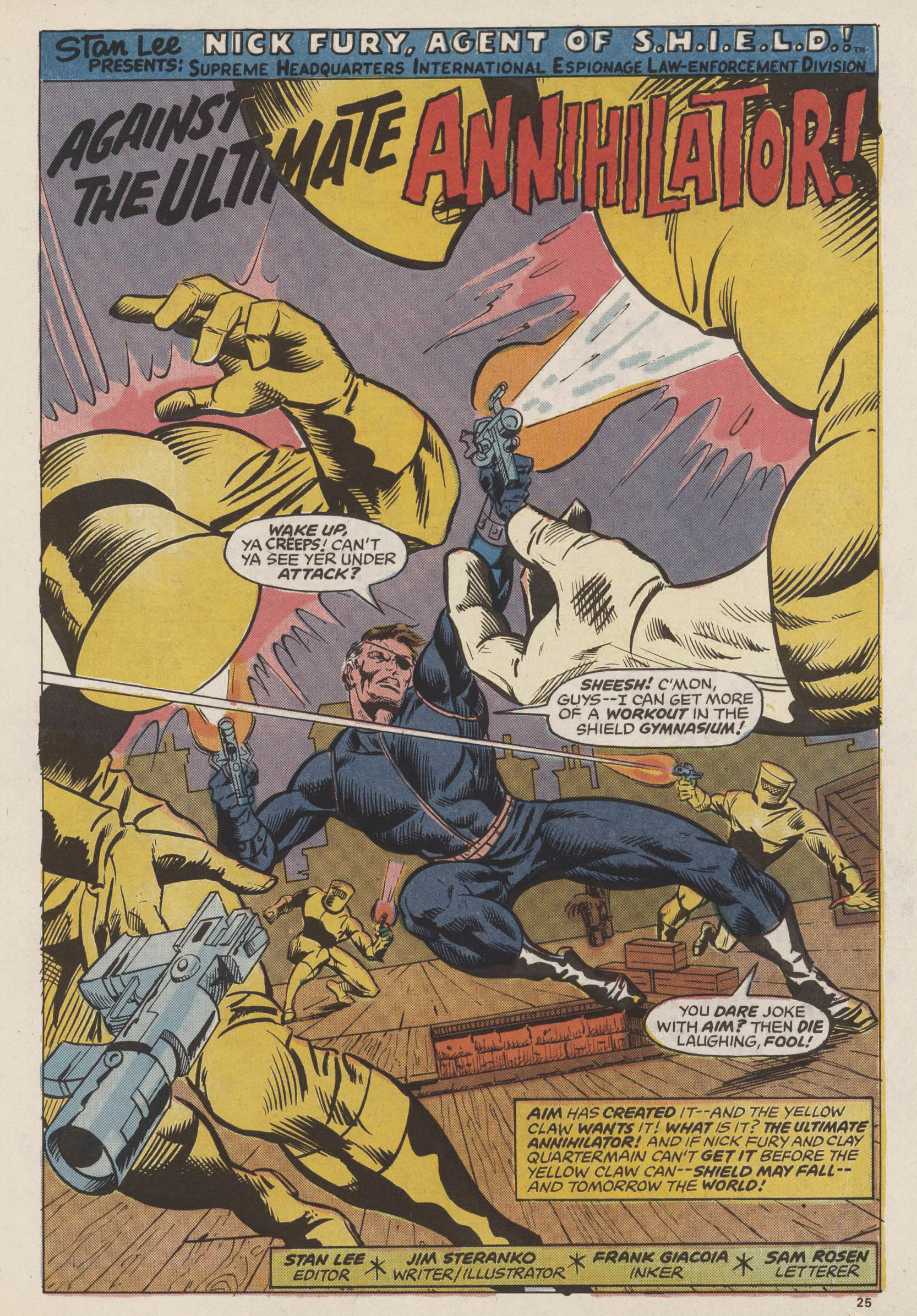 Read online Captain Britain (1976) comic -  Issue #10 - 25