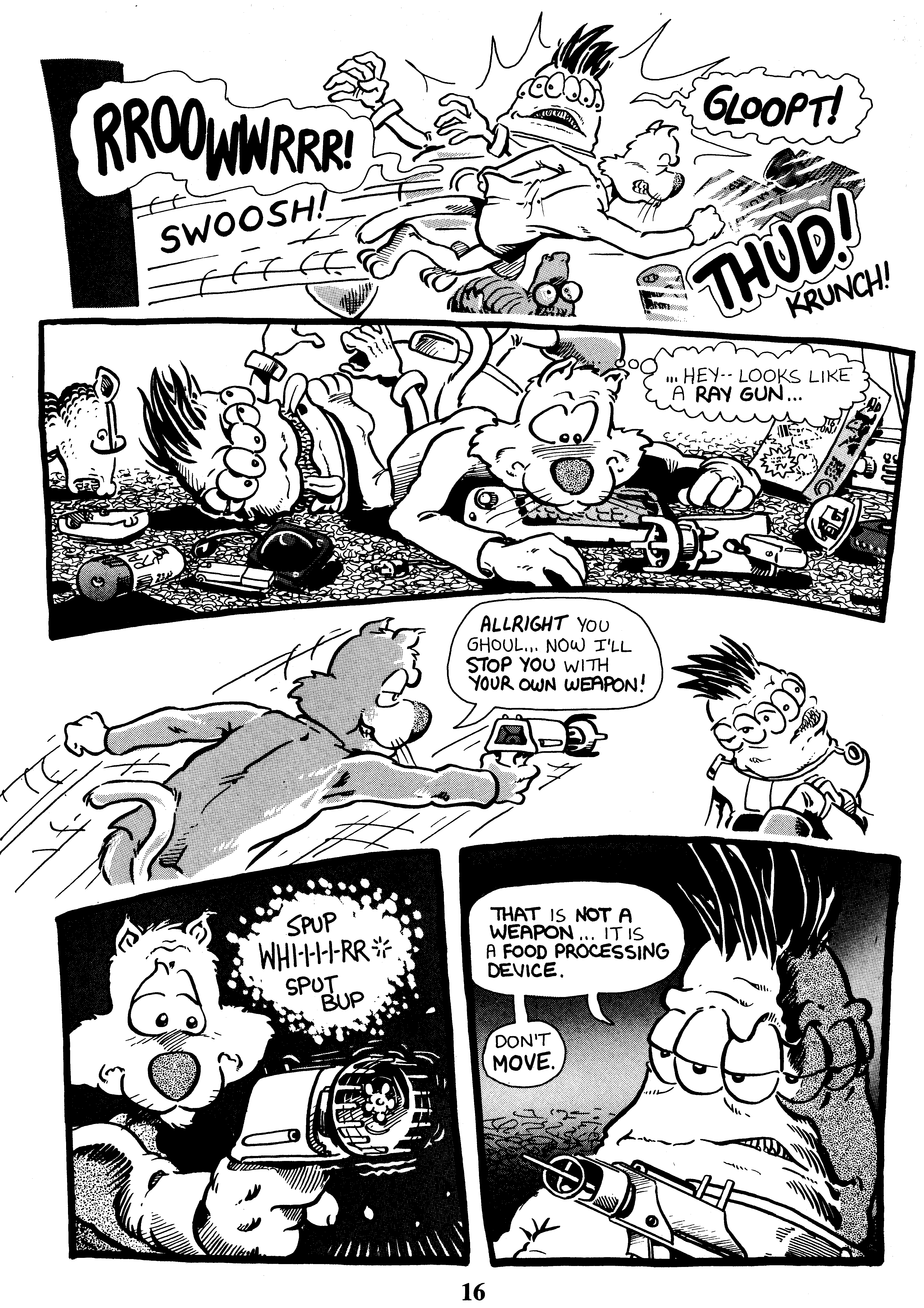 Read online Critters comic -  Issue #43 - 18