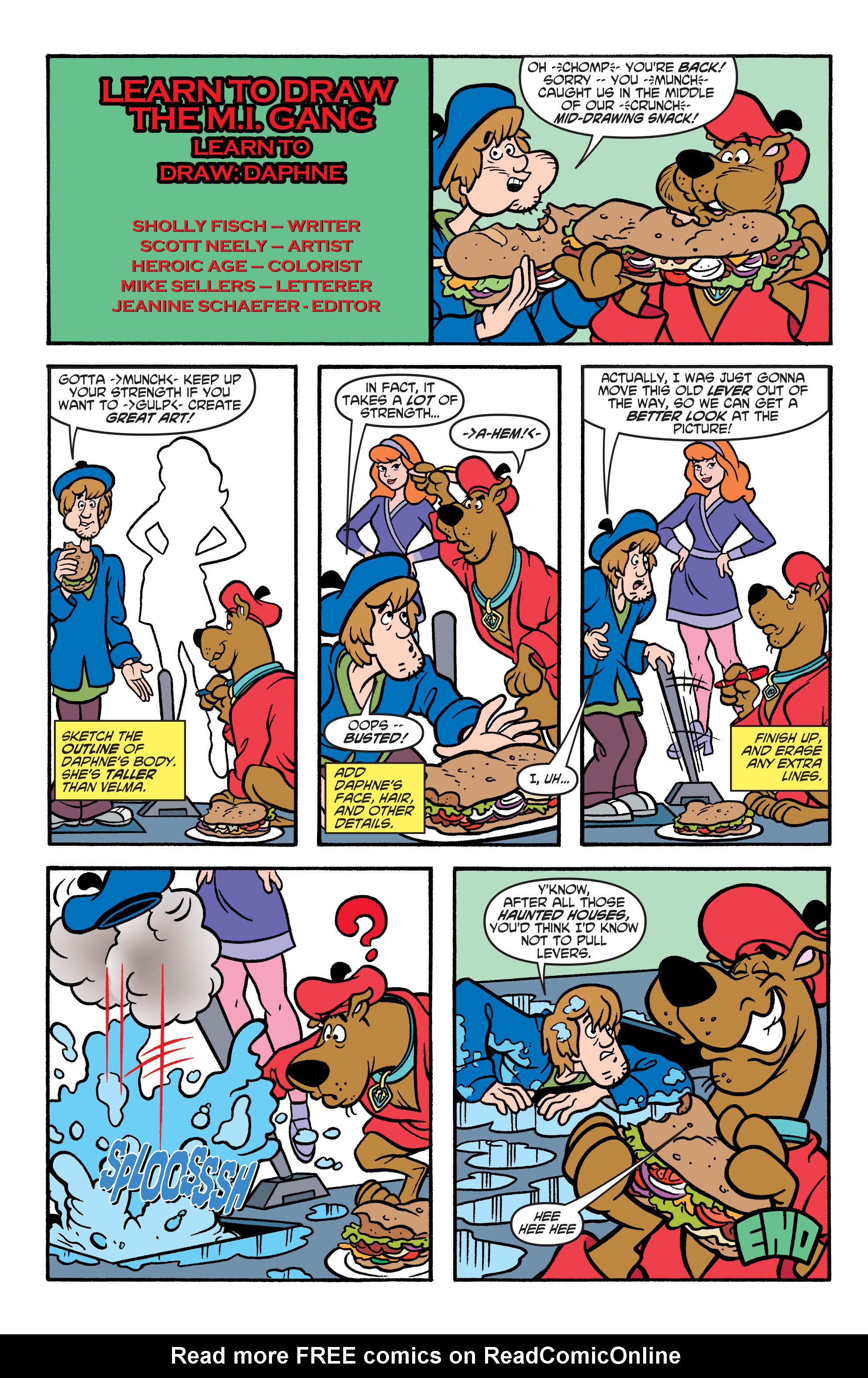 Read online Scooby-Doo: Where Are You? comic -  Issue #75 - 12