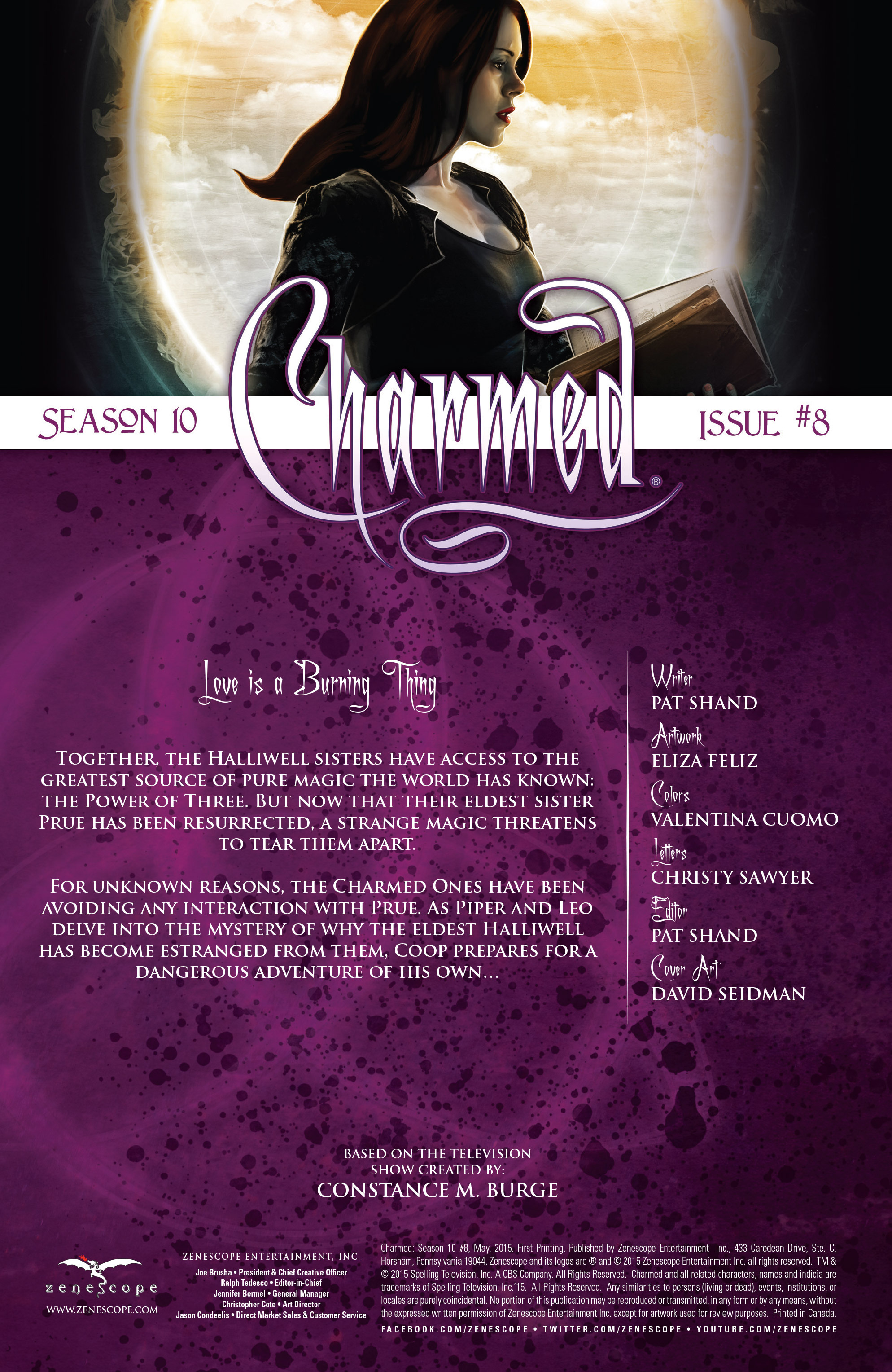 Read online Charmed Season 10 comic -  Issue #8 - 2