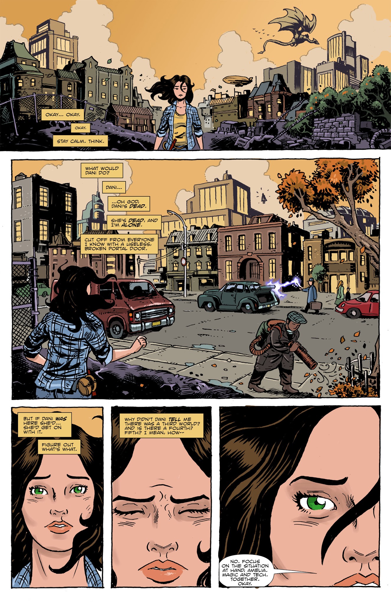 Read online Amelia Cole and the Unknown World comic -  Issue # TPB - 35