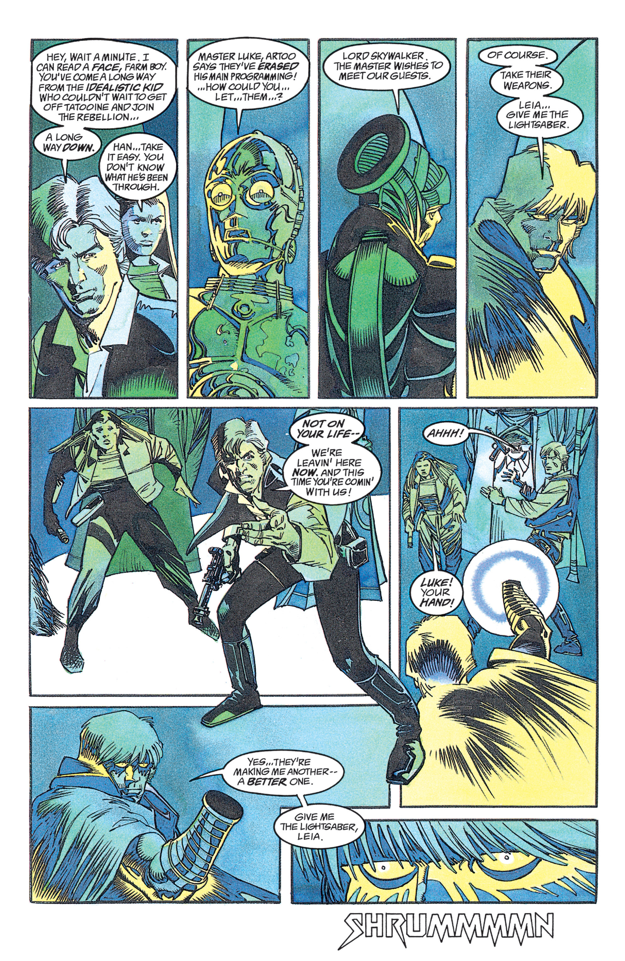 Read online Star Wars: Dark Empire Trilogy comic -  Issue # TPB (Part 1) - 100