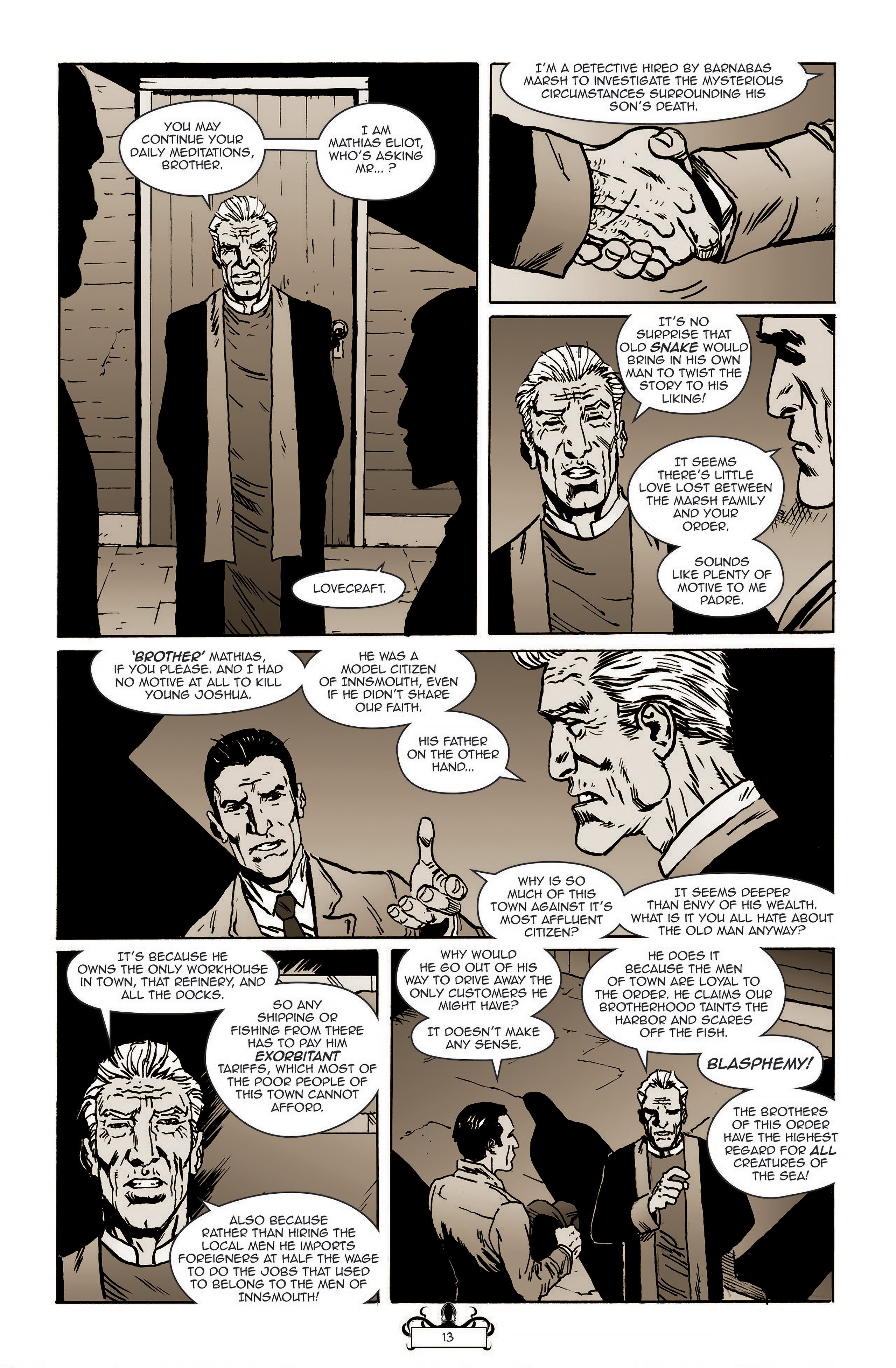 Read online Lovecraft P.I. - A Shot in the Dark comic -  Issue # TPB - 15