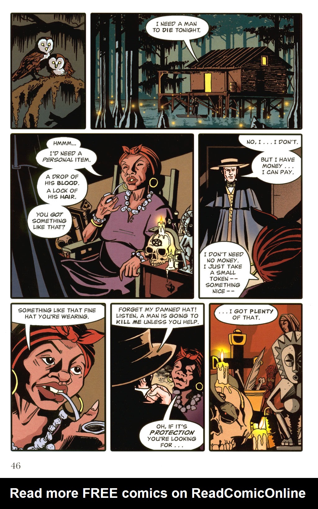 Read online The Dark Horse Book of Witchcraft comic -  Issue # TPB - 48