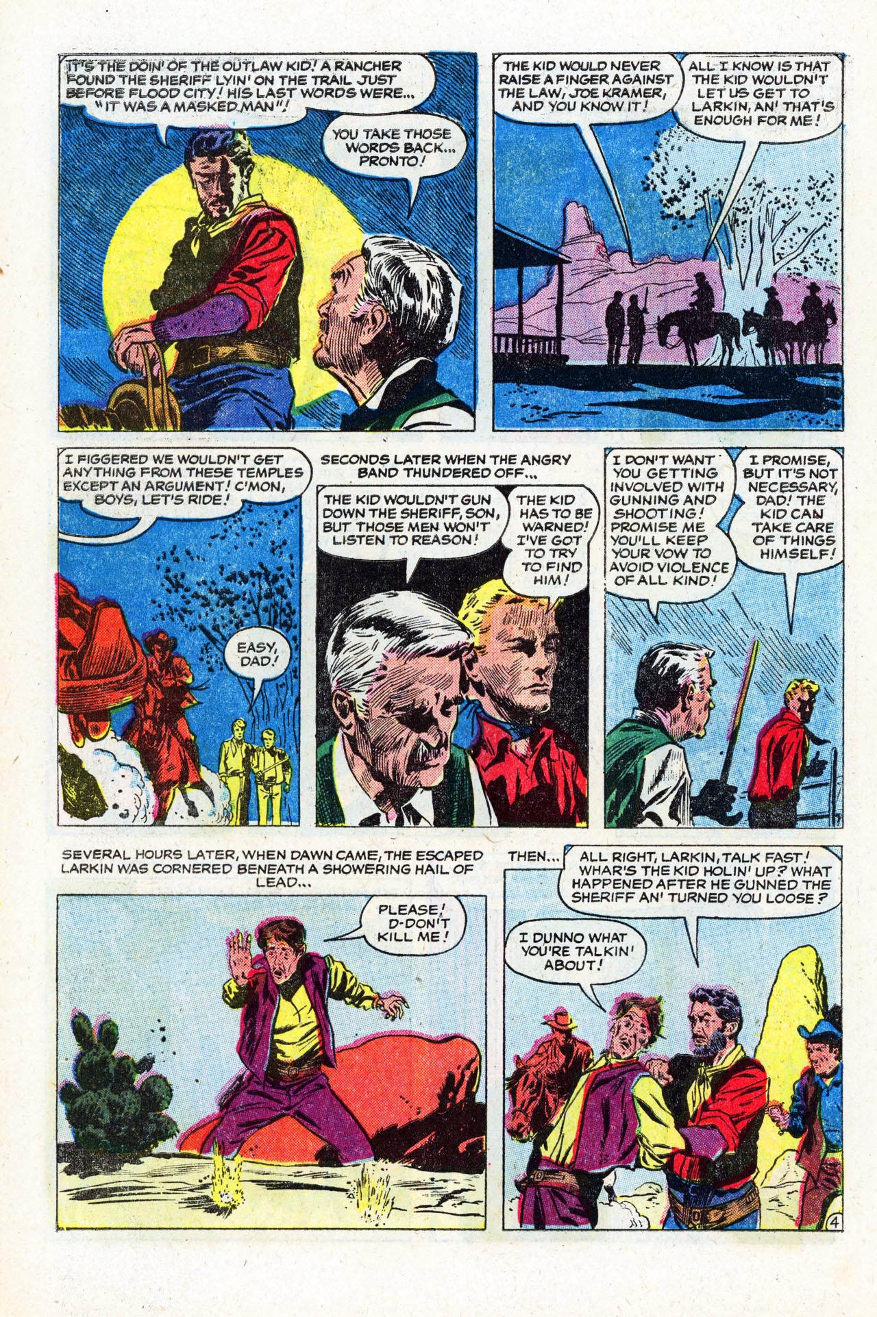 Read online The Outlaw Kid (1954) comic -  Issue #5 - 30