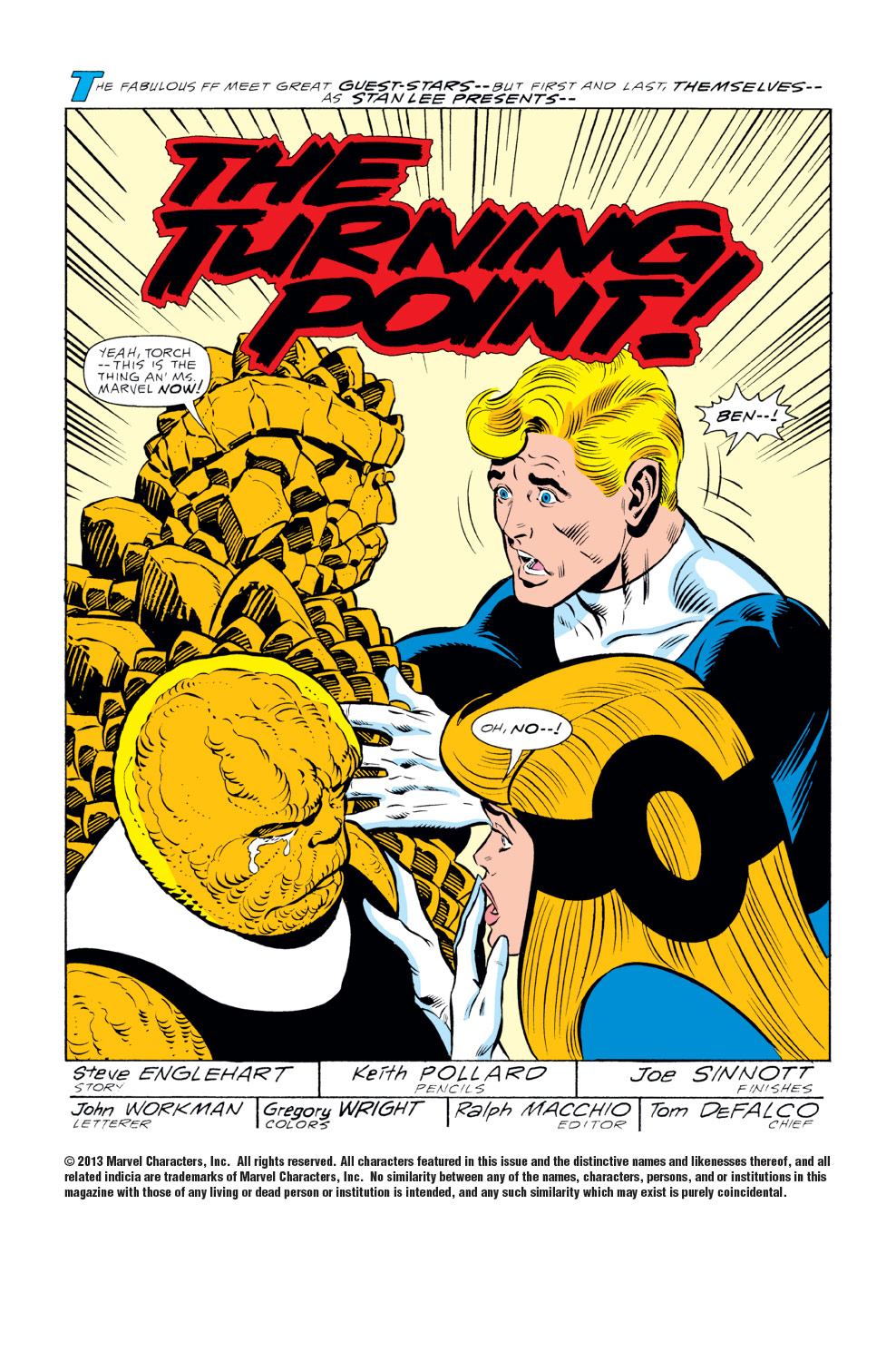 Read online Fantastic Four (1961) comic -  Issue #312 - 2
