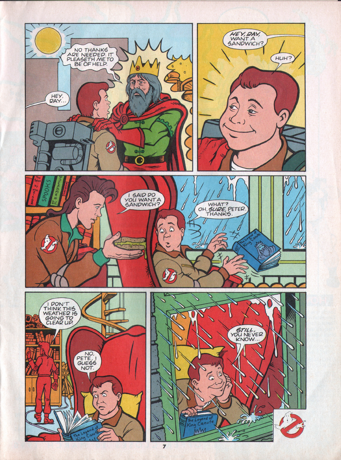 Read online The Real Ghostbusters comic -  Issue #90 - 7