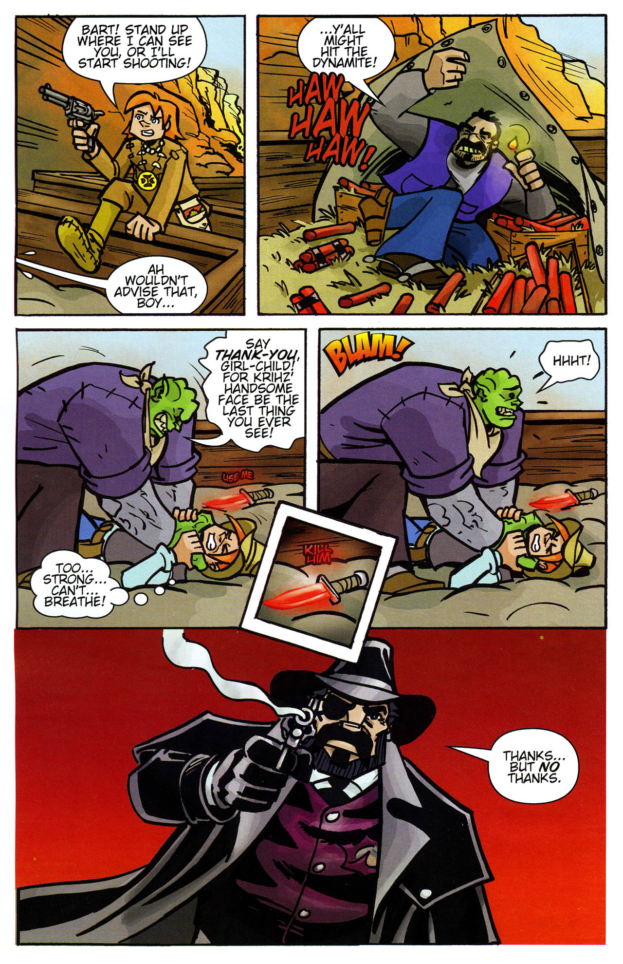 Read online Texas Strangers comic -  Issue #2 - 18
