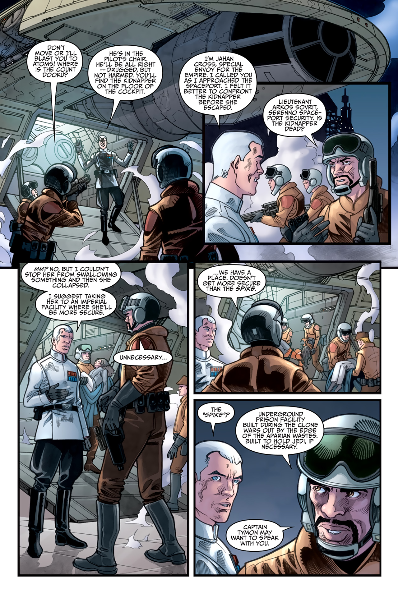 Read online Star Wars: Agent Of The Empire - Hard Targets comic -  Issue #3 - 10