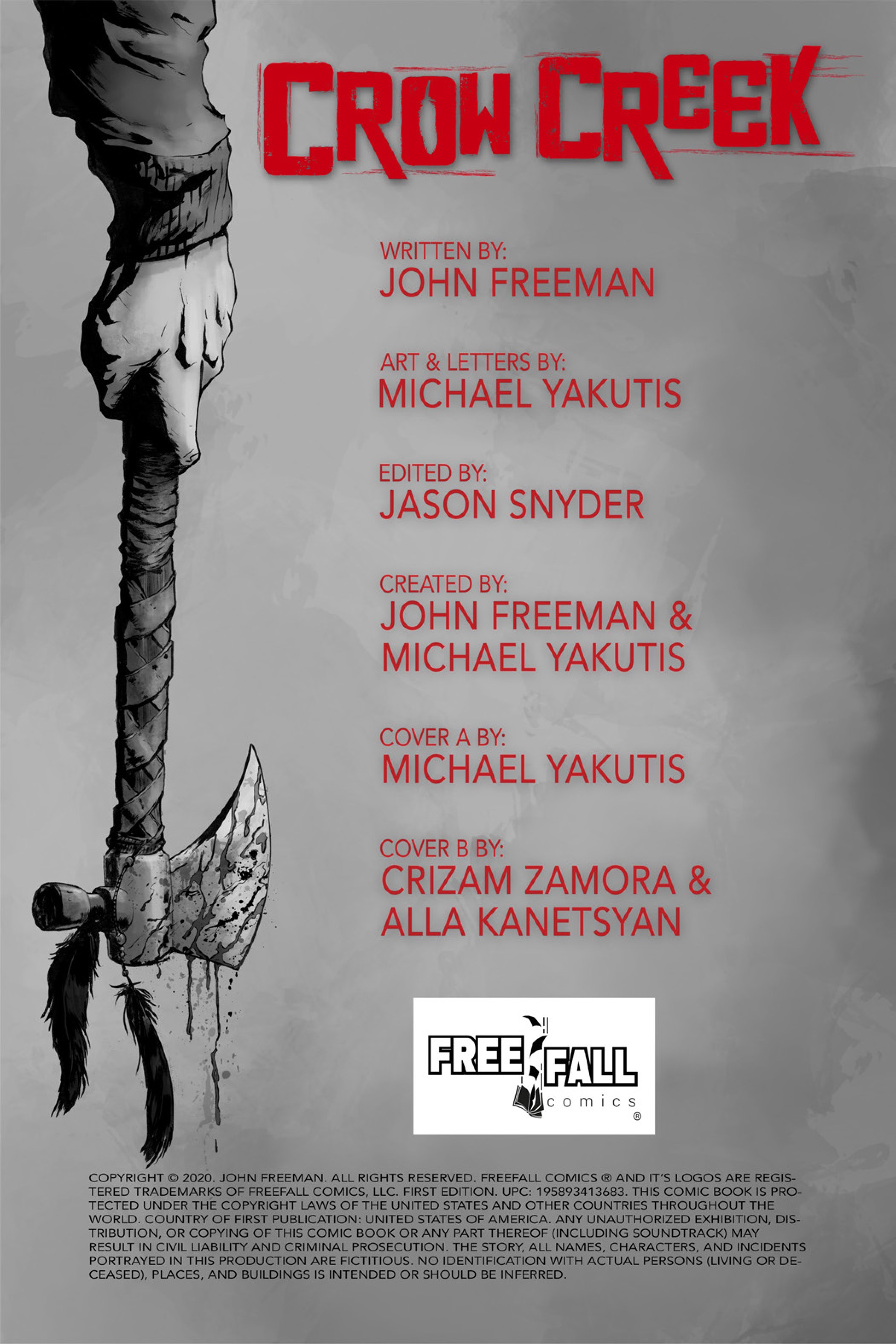 Read online Crow Creek comic -  Issue # Full - 2