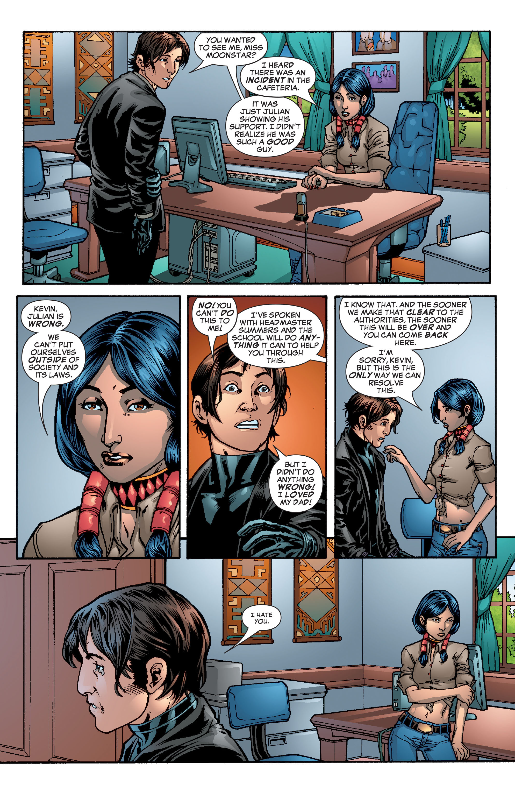Read online New X-Men (2004) comic -  Issue #5 - 21